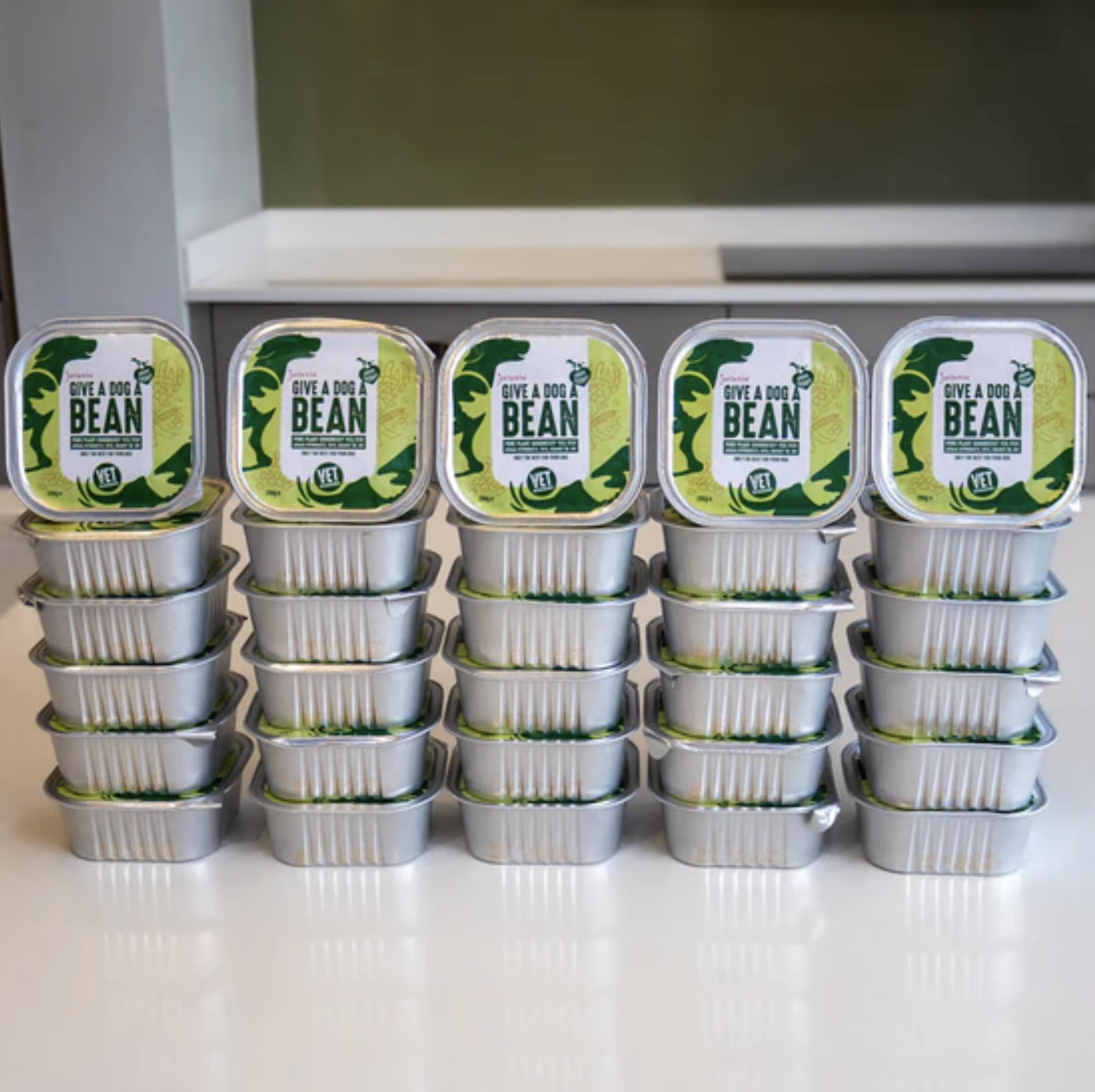 Give a dog a bean multipack - vegan dog food - just be kind - packaging design - yoke creative agency.png