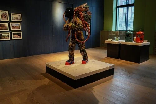 Wood flooring in Welcome Trust Gallery