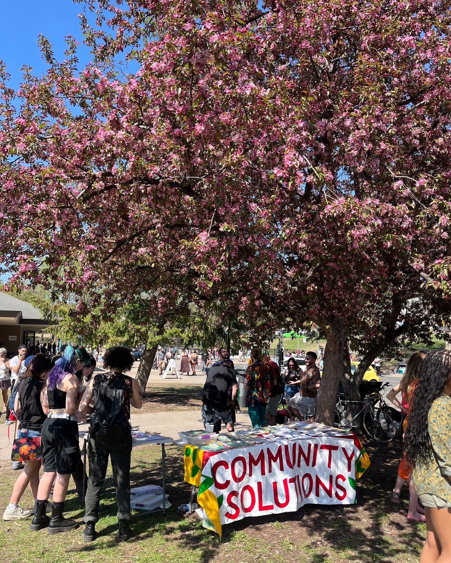 We had lots of fun making merry at the May Day celebration! 💐

Thanks to all who visited our table in Powderhorn Park after the parade to learn about EPNI&rsquo;s work, and grab a snack from Sister's Camelot. 

Find a list of events that you can fin