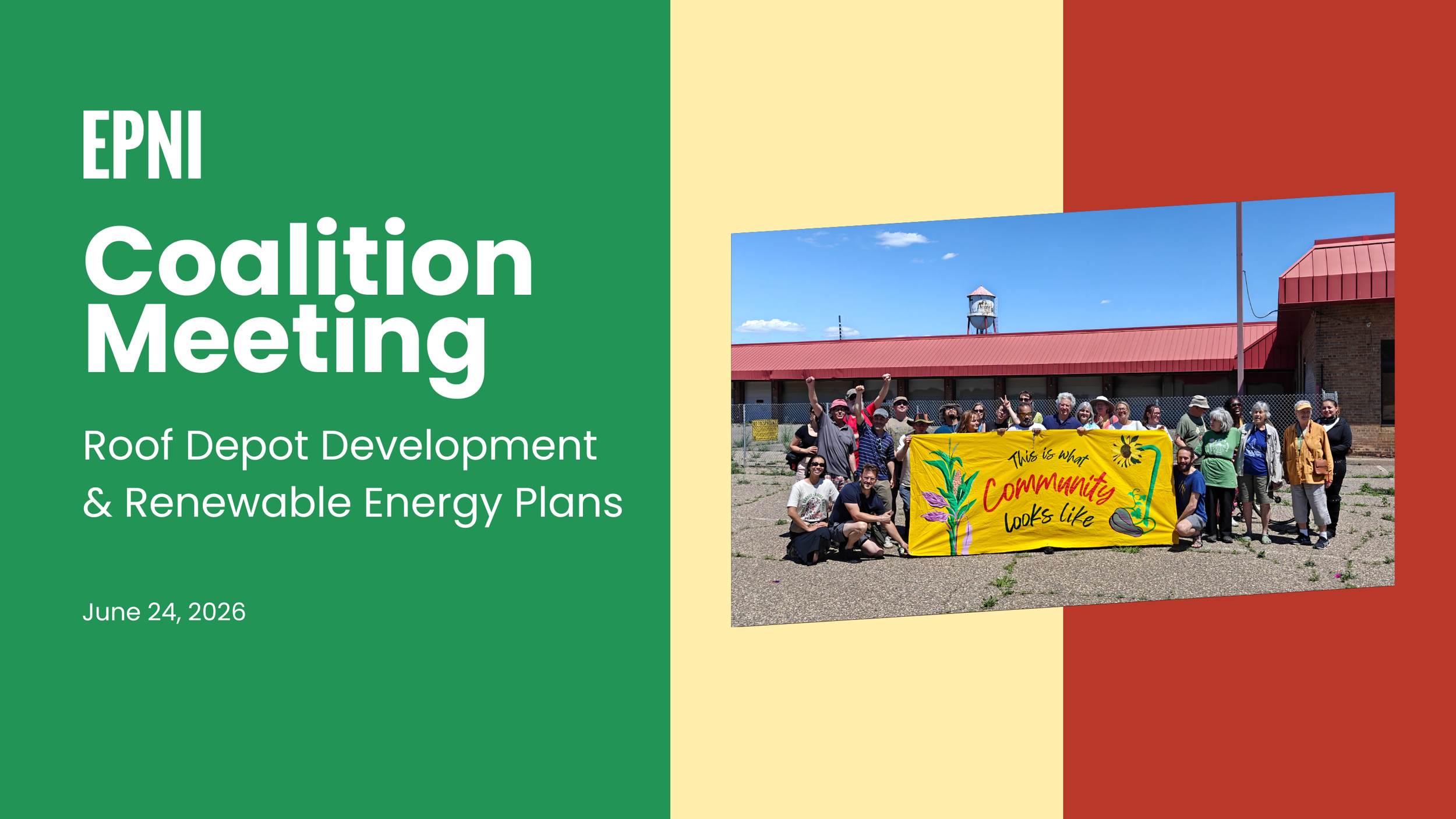 EPNI Community Coalition Meeting Summary