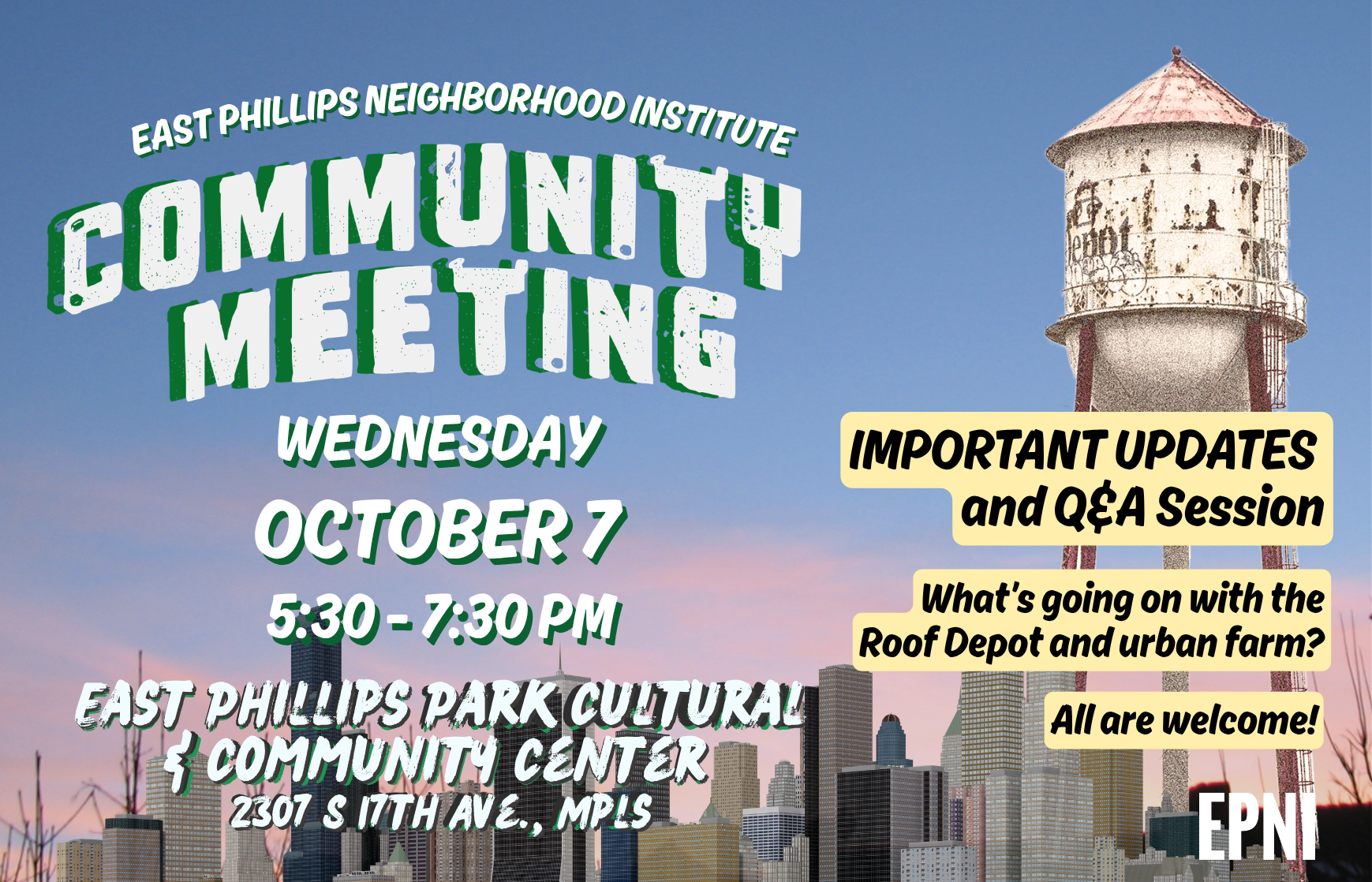 EPNI Community Meeting