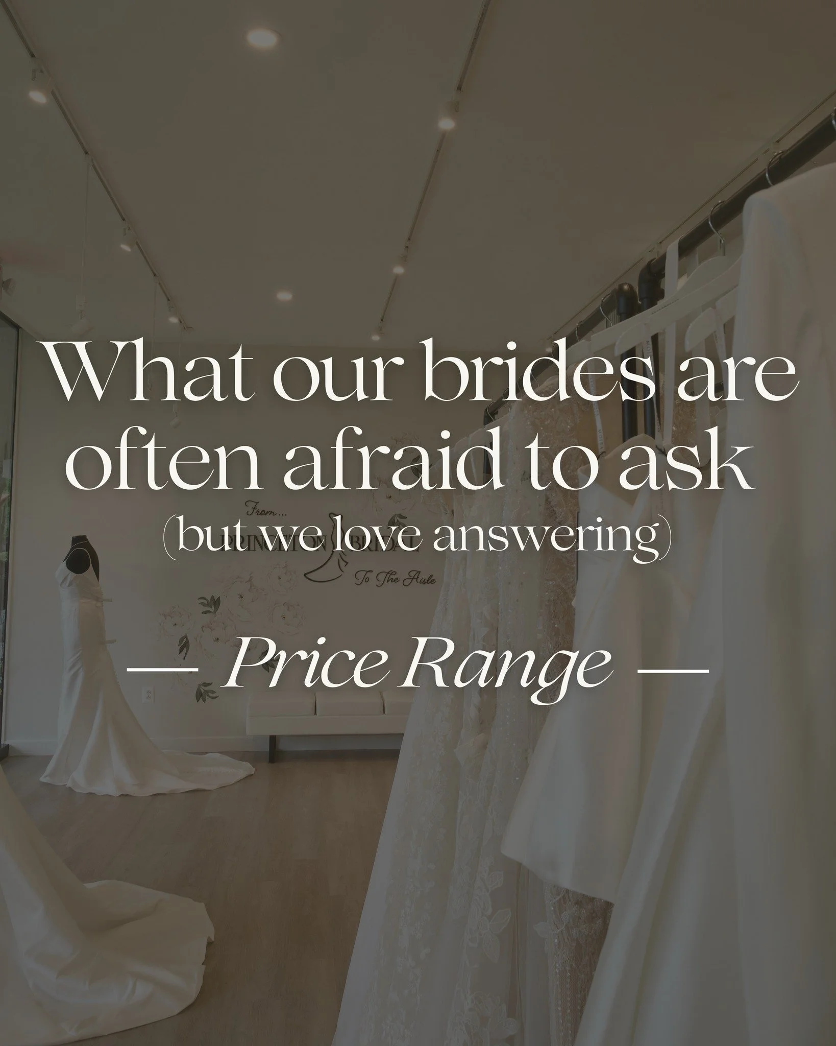 Part 1 - Let&rsquo;s talk pricing
One of the first questions brides ask is what gowns typically cost. From brand new order gowns to off-the-rack sample gowns, every bride, budget, and timeline is different!

#SayYesToTheDress #New #princetonbridal #w