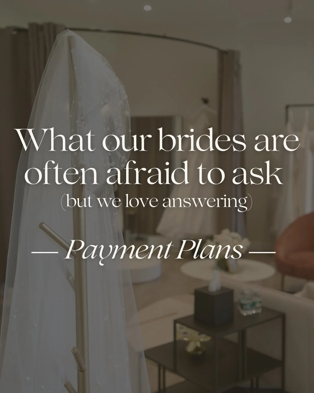 Part 2 - Let&rsquo;s talk payments 
Once you&rsquo;ve found the dress, made-to-order gowns are secured with a deposit, and the remaining balance due when your gown arrives. Off-the-rack gowns are paid in full.

#SayYesToTheDress #princeton #princeton