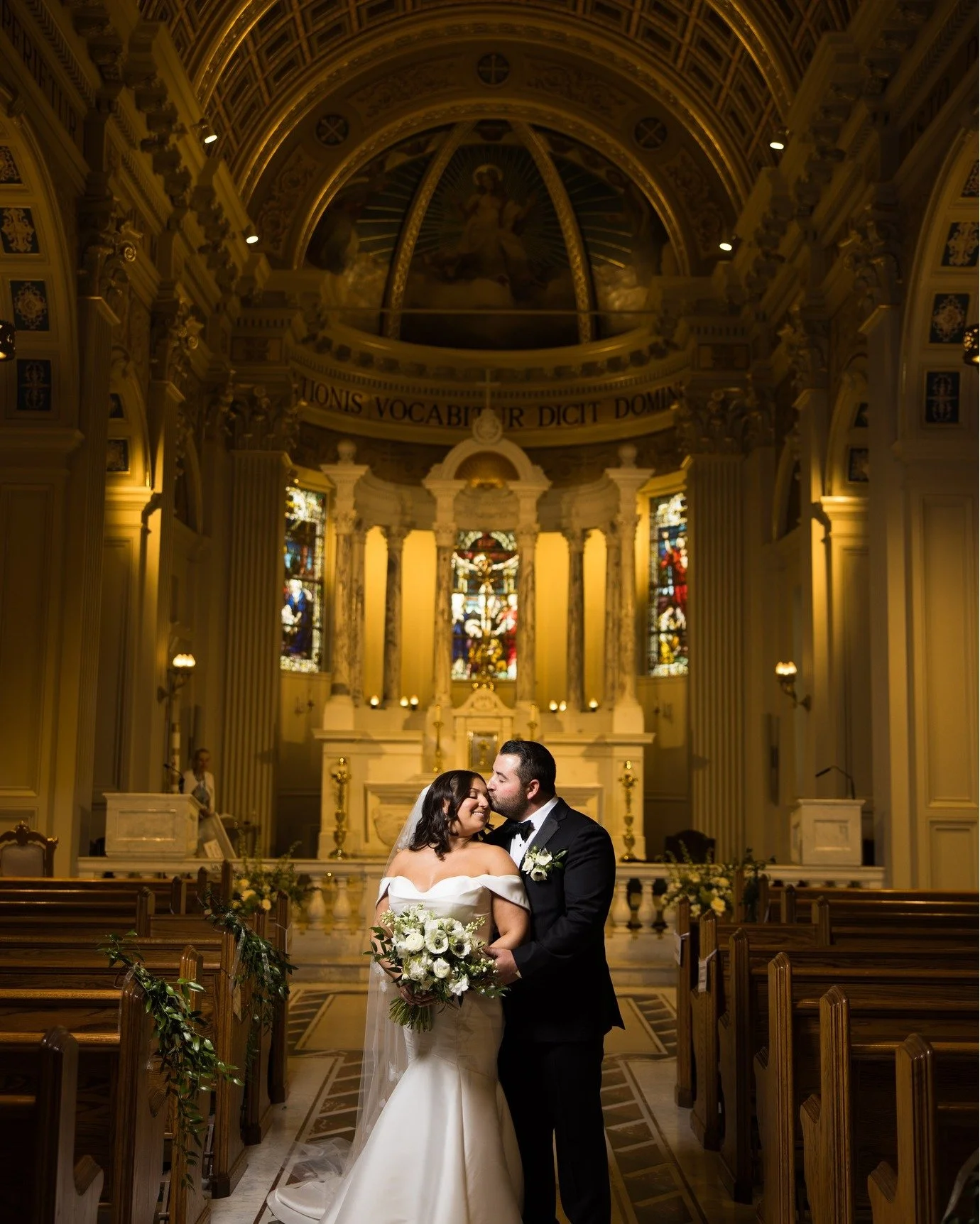 Mia looked absolutely stunning on her wedding day! It was such a joy helping her find the one and seeing everything come together.

Photographer: Richard and Andrea Flores
Florals: @blossomandbeefloral

#SayYesToTheDress #New #princetonbridal #weddin