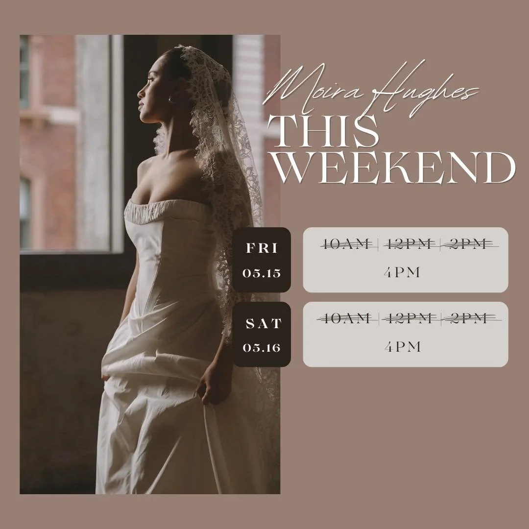Appointments are filling up! If you&rsquo;ve been thinking about coming in, we only have 2 more slots left. We can&rsquo;t wait to help you find your dream dress. 

#SayYesToTheDress #New #princetonbridal #weddinginspo #bridal #Princeton #love
