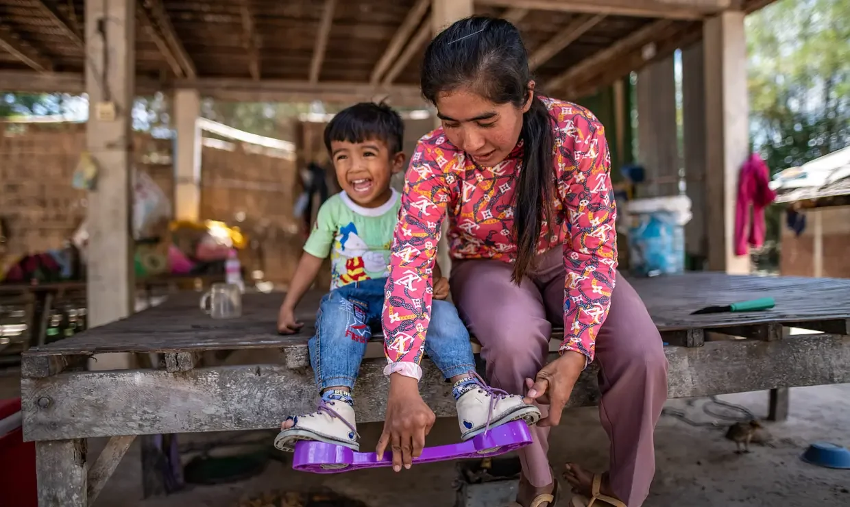 Delivering the Ponseti Method, a cost-effective, proven treatment, to children with clubfoot.