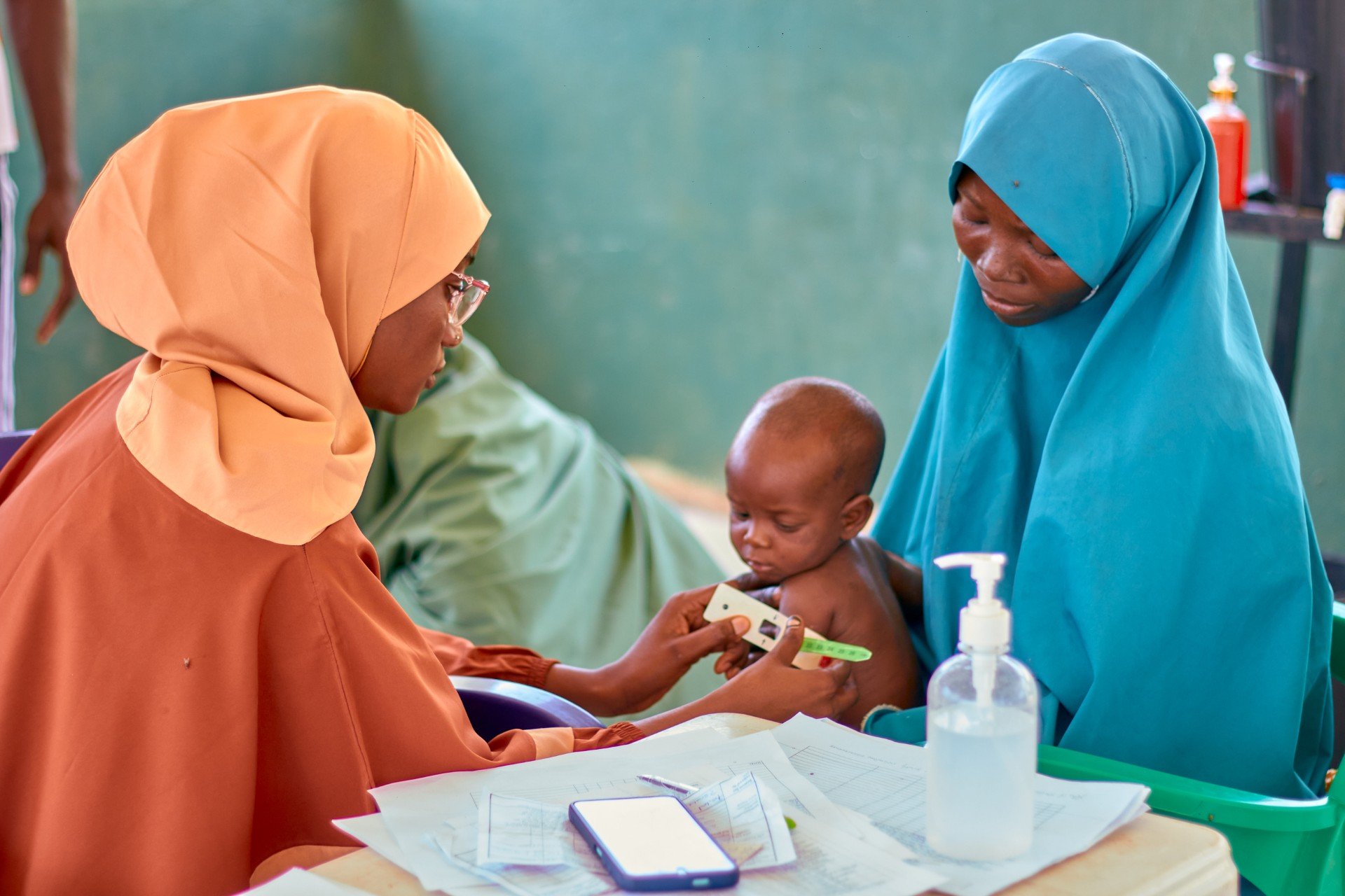 Delivering life-saving RUTF treatment to children with severe acute malnutrition in Gombe State, Nigeria.