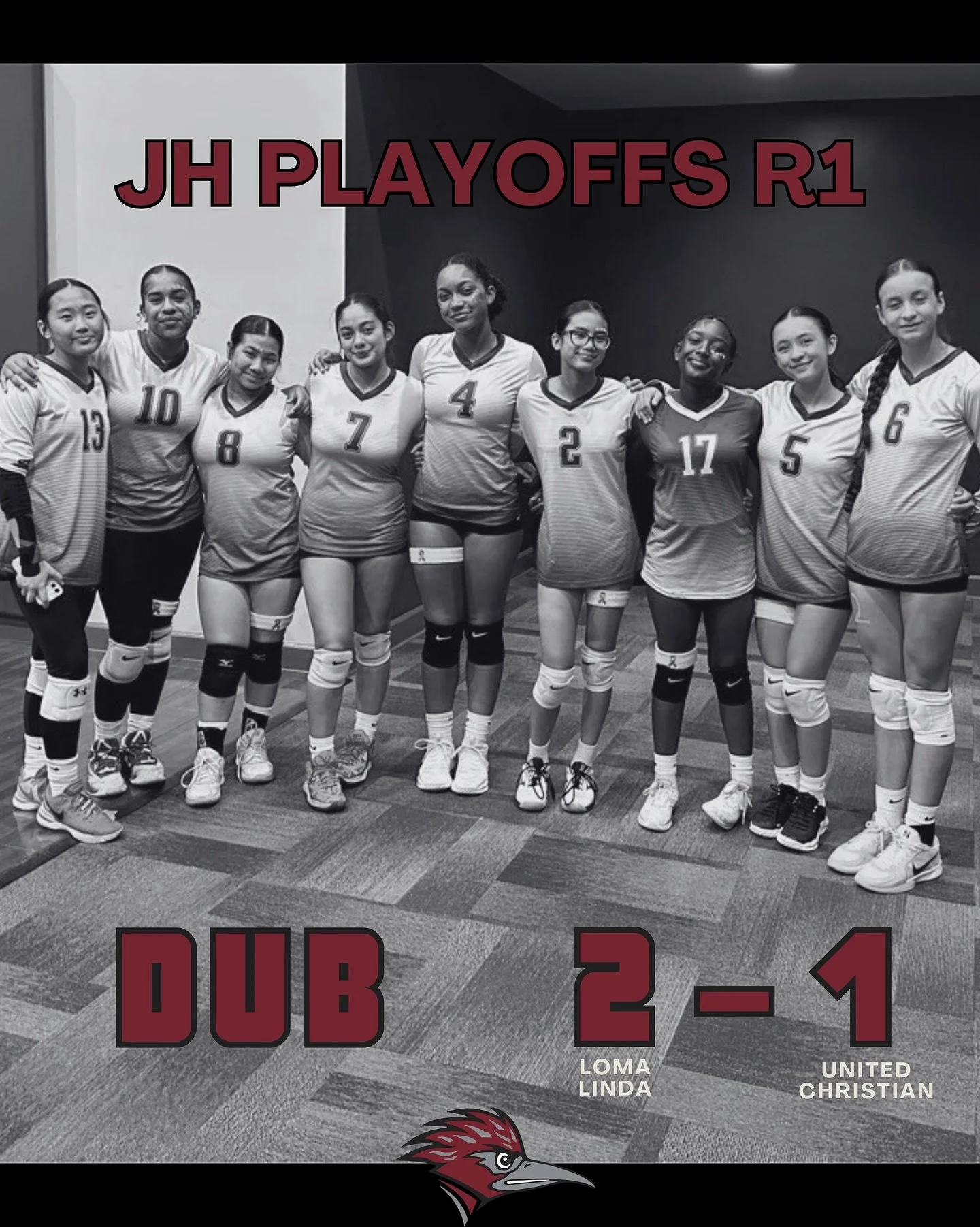 Congrats to our junior high girls volleyball team on their great win today! Next round this coming Thursday, October 23!
#llaathletics #lomalinda #volleyball