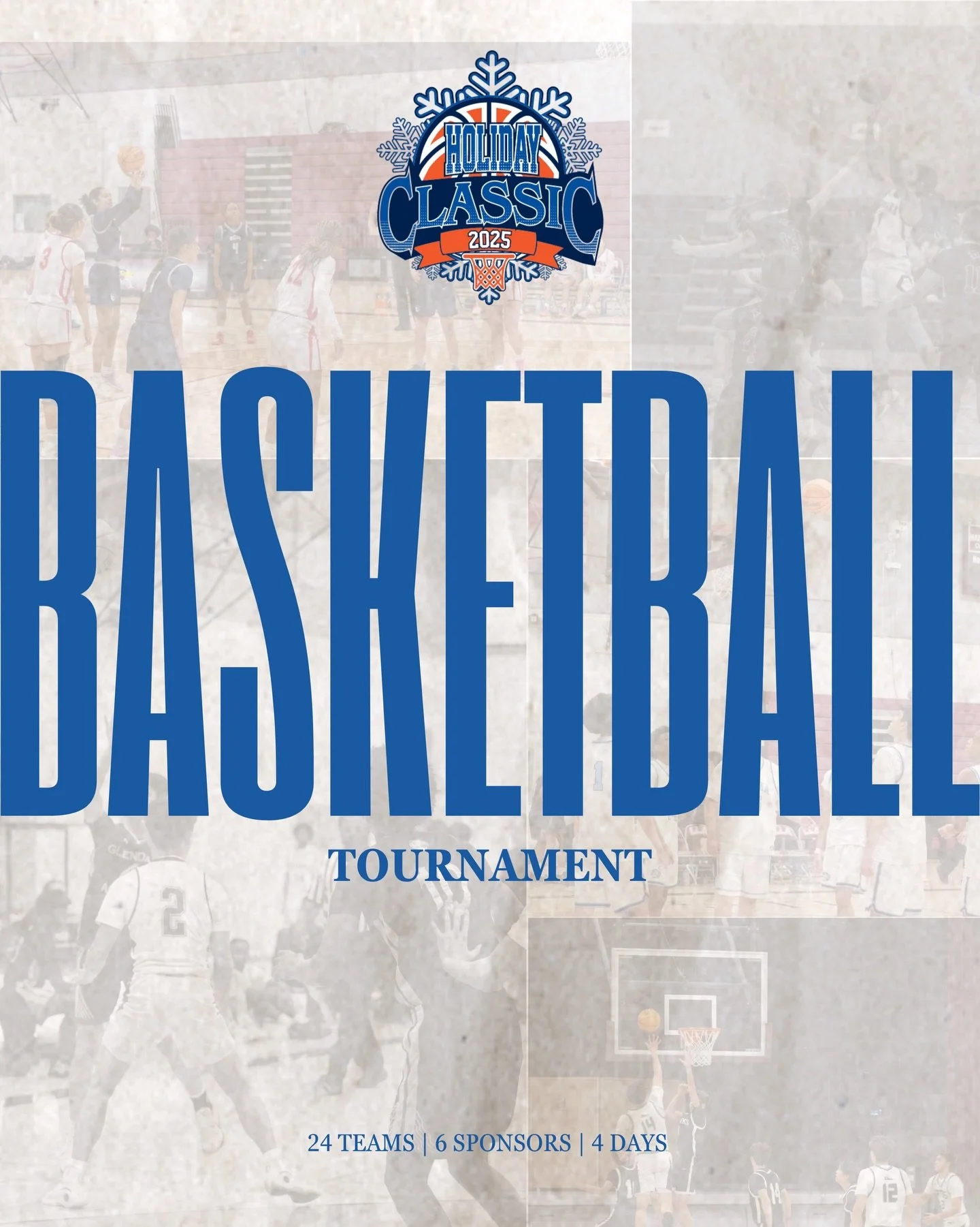 Thank you to all of our amazing sponsors, refs, parents, staff, athletic directors, and coaches for making this whole tournament possible. 

And a big thank you to our 22 teams that came from far and near to join us for our annual Holiday Classic Tou