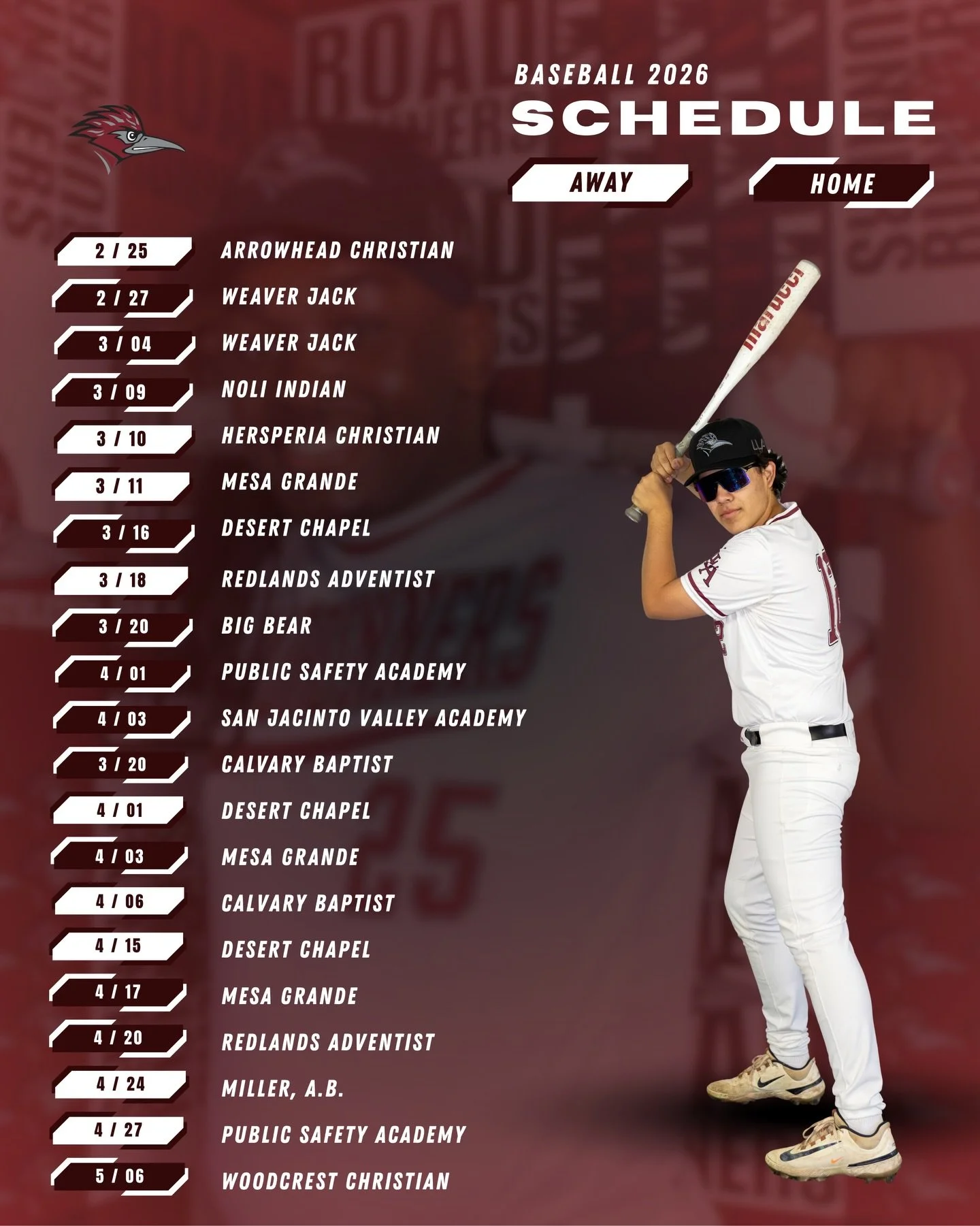 Baseball &amp; Softball schedules are both live ⚾️🥎 !! 

Stay up to date on any game changes on llaathletics.org. 
&bull;
#llaathletics #baseball
#softball #springszn 
#springsports