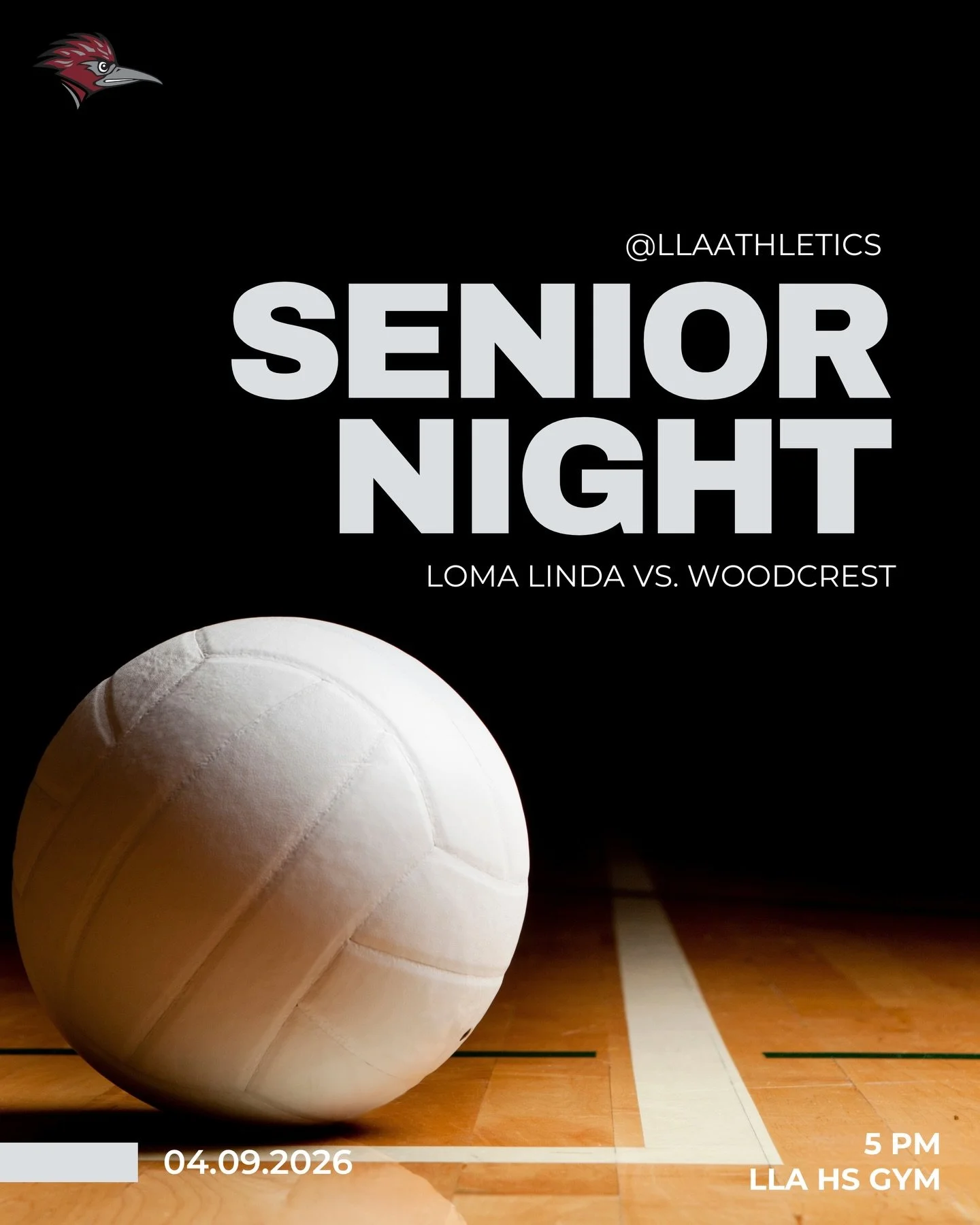 Boys varsity senior night is tomorrow! 
See you all at 5! 🏐🥳

Come support your boys volleyball team in your best beach attire. 
&bull;
#llaathletics #loma 
#volleyball #seniornight
#lla