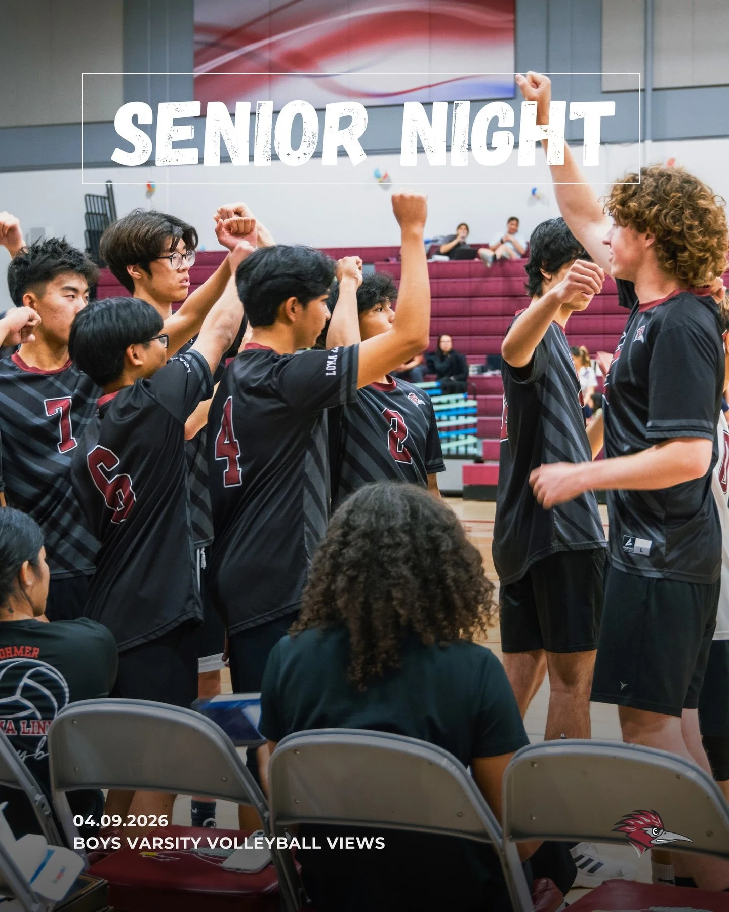 Some highlights from senior night🏐🤍!!
&bull;
#llaathletics #boysvolleyball 
#seniornight #classof2026 
#lomalinda