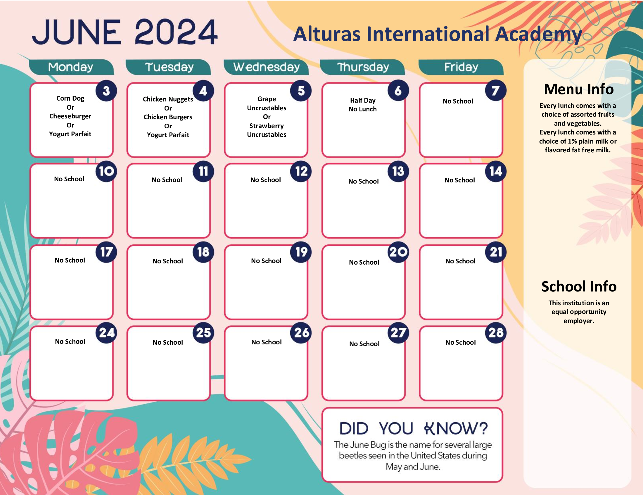 Lunch Program — Alturas International Academy Idaho Falls, ID