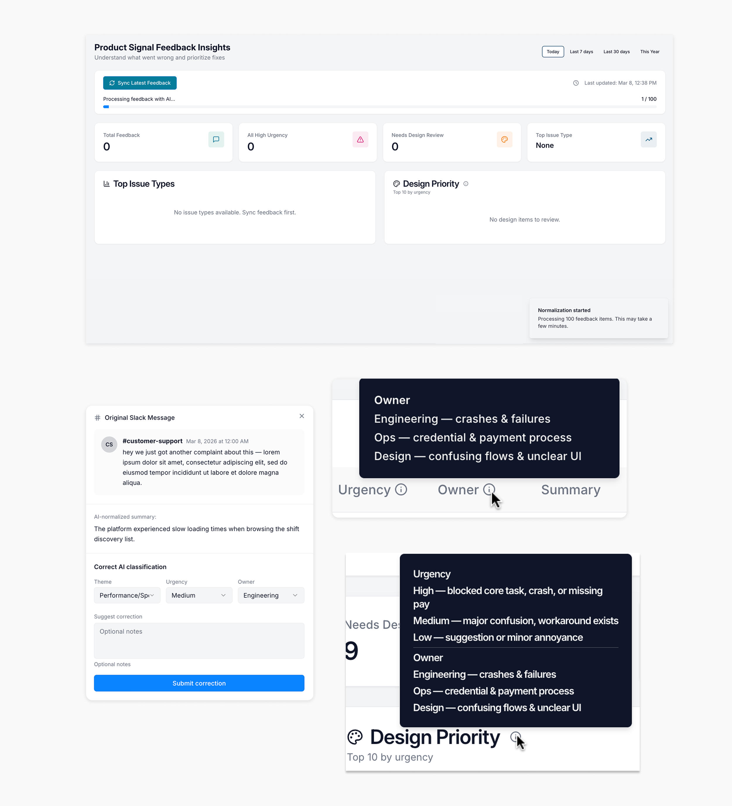 Solutions to UX problems