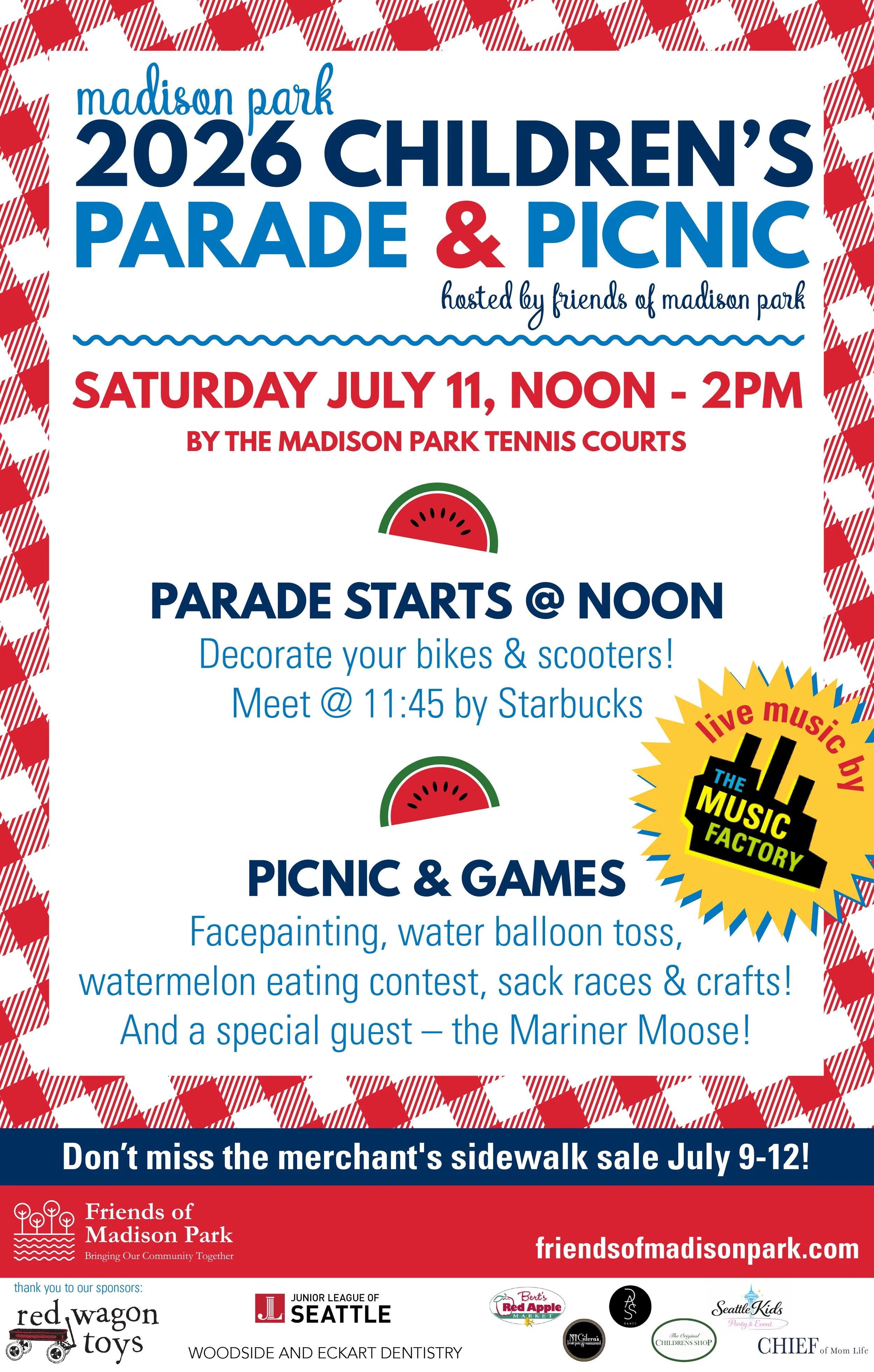 Children's Parade & Picnic!