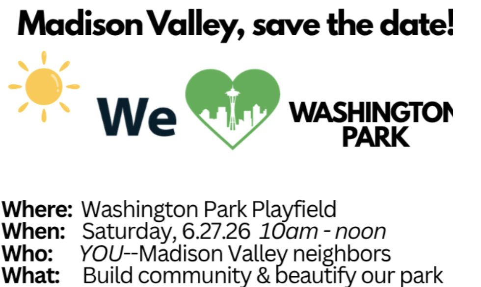 Madison Valley Community Event at Washington Park