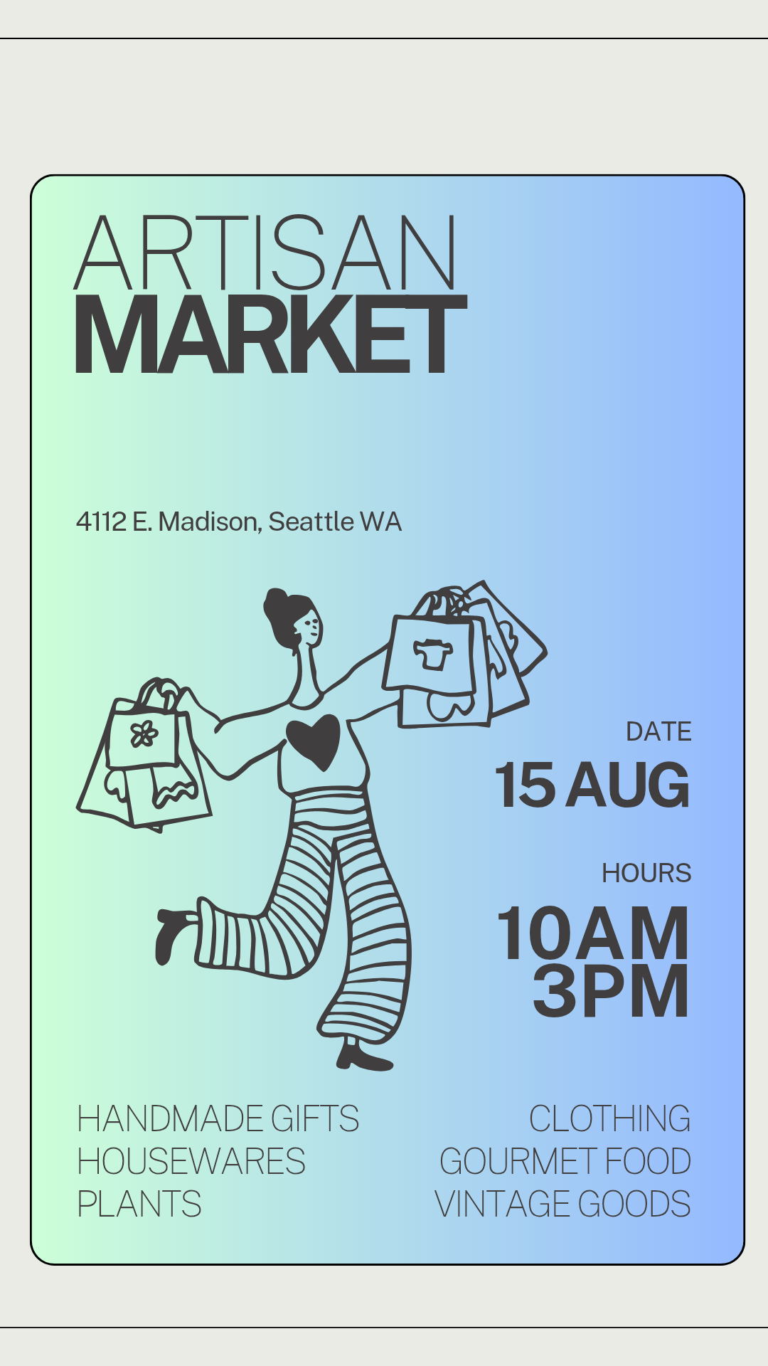 Madison Park Artisan Market