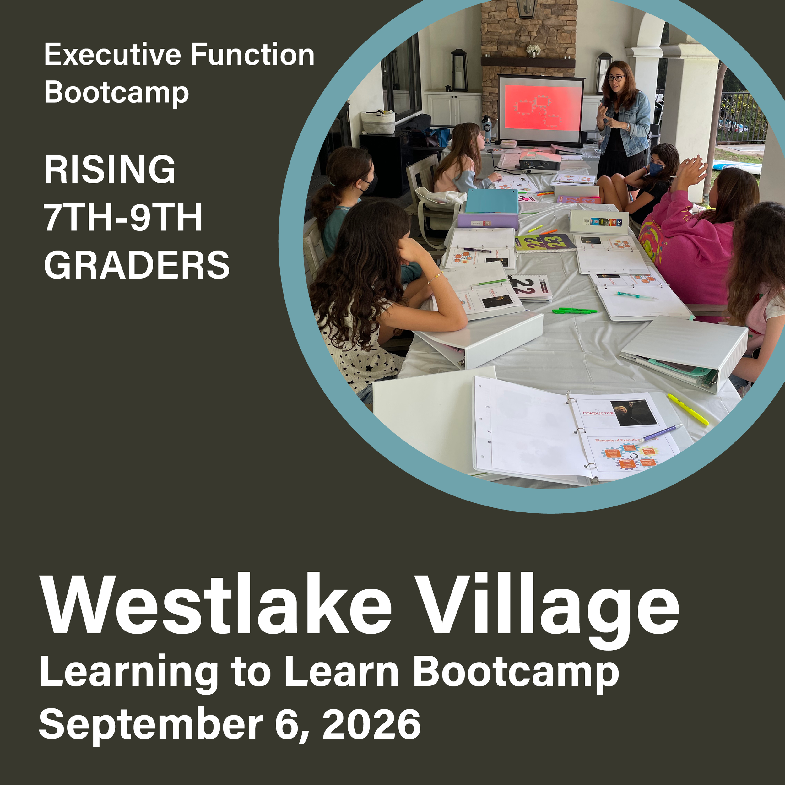 Westlake Village - Learning to Learn Bootcamp September 6, 2026