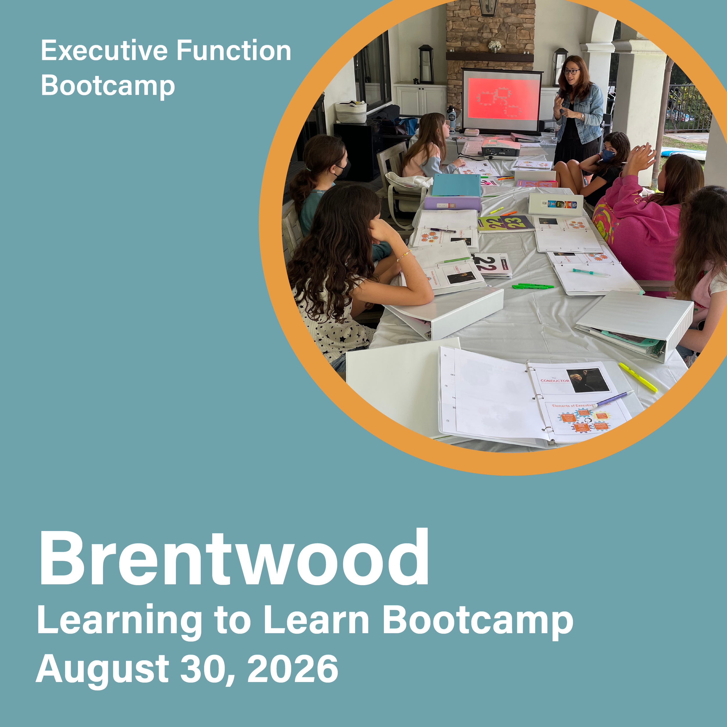 Brentwood - Learning to Learn Bootcamp August 30, 2026