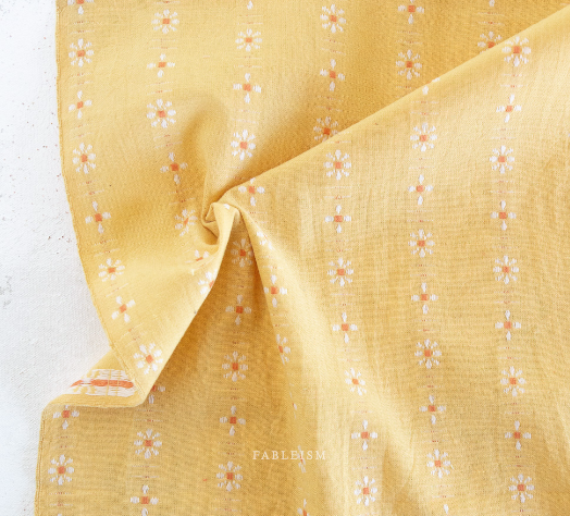 Toile fleurie - Beurre