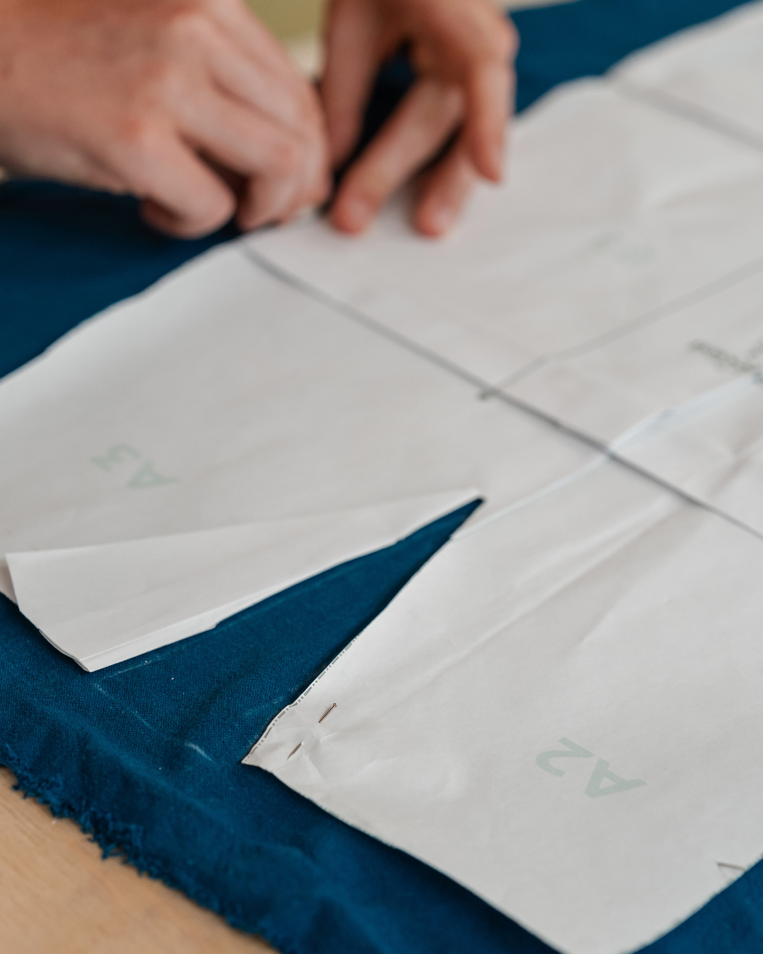 session de patronage : reproduction de pantalon