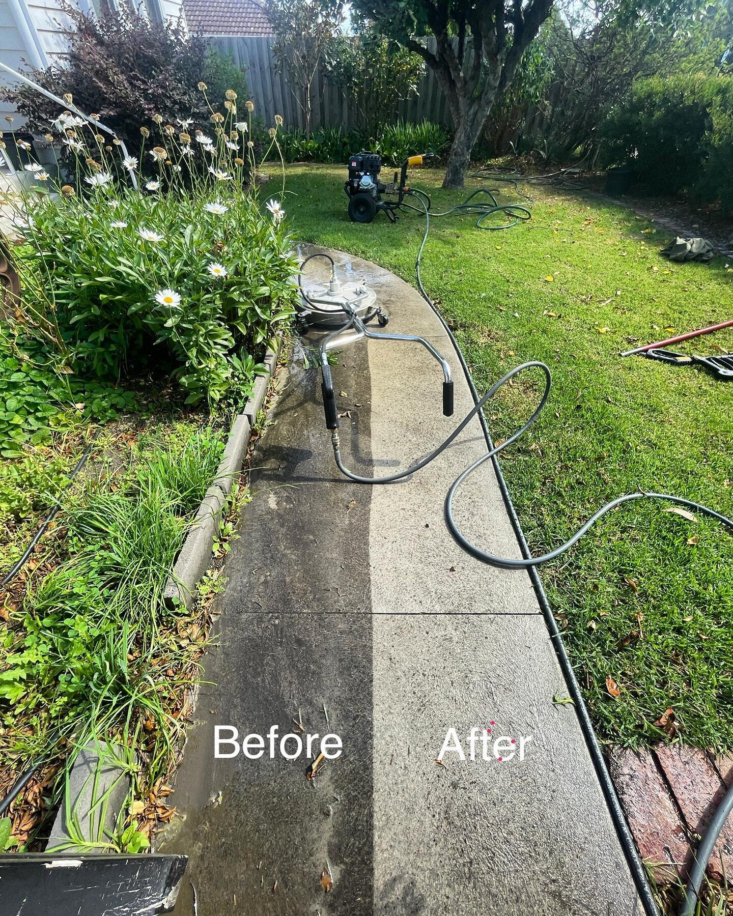 Time to give your outdoor space a deep clean?
Tired of seeing dirt build up in your driveway and deck? Don't worry, we&rsquo;ve got you covered. Our pressure cleaning services are here to help you enjoy a fresh, clean space with ease.⁣⁣

Choose Ironb