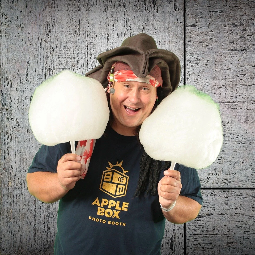 Apple Box Cotton Candy