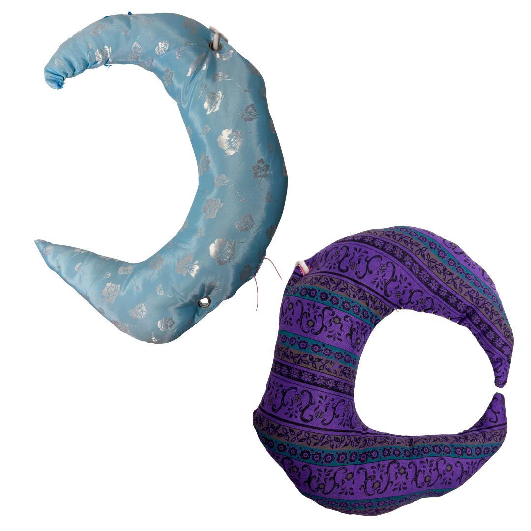 (medium, 2 options) moon creature plush  (16x14in)