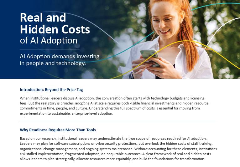 Brief: Real and Hidden Costs of AI Adoption