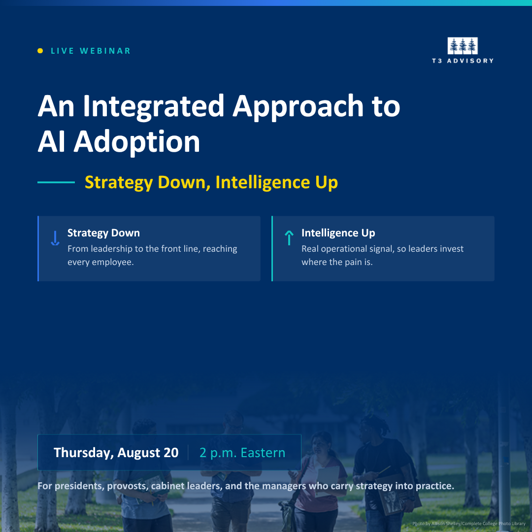 WEBINAR: An Integrated Approach to AI Adoption