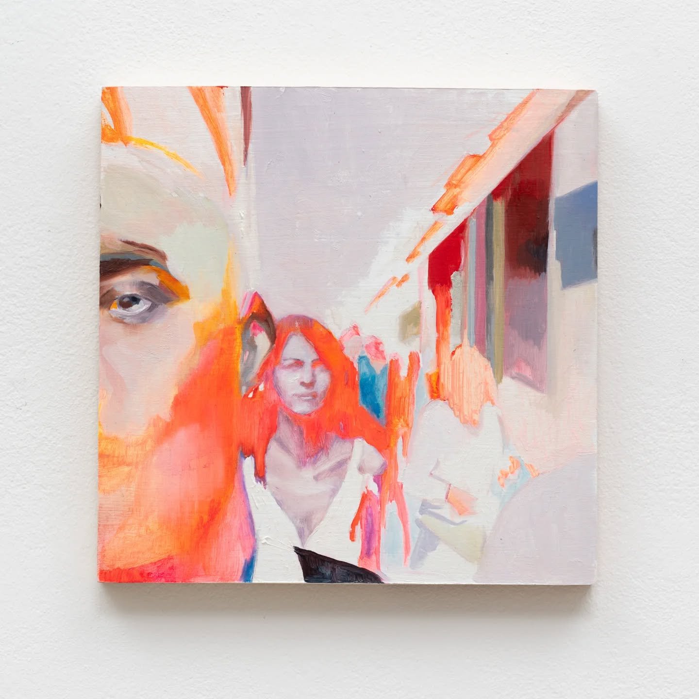 Is there a better way to shake off ex-induced trauma than painting it and staring at it forever? Open to suggestions in comments 

&quot;That one time in Philly&quot;
10 x 10
Oil on panel 

📷@mariogalluccistudio
