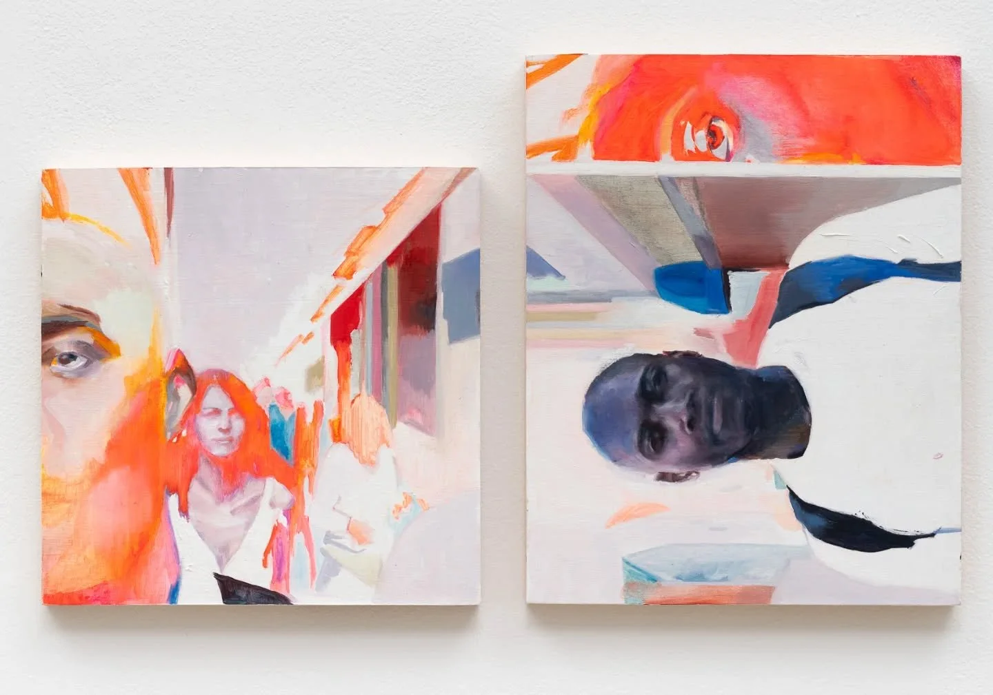 Turning heads 
  Twisting truths 

📷@mariogalluccistudio 

#oilpainting #pdxartist #portrait