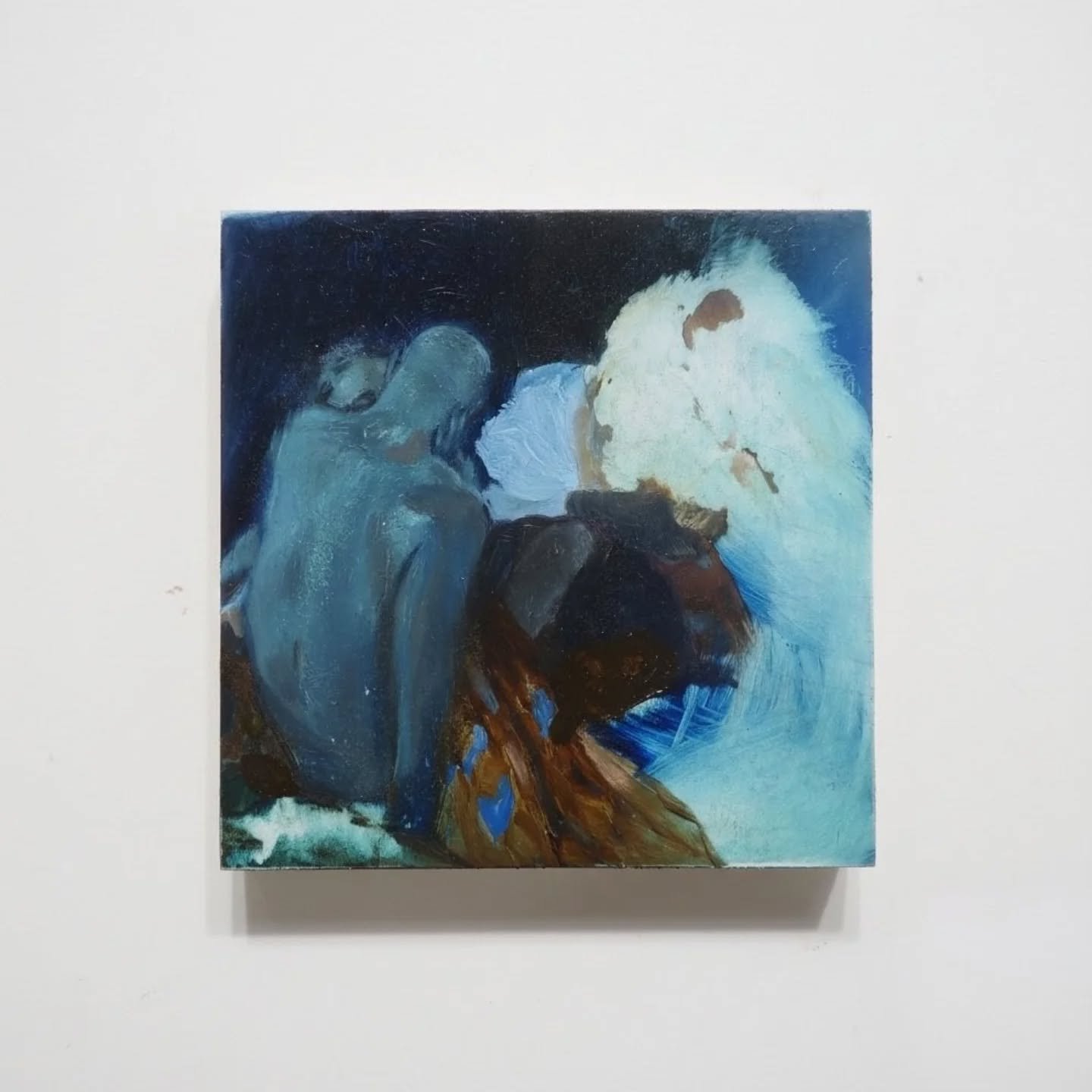 New painting for @thepurpledoorpdx group show opening  Feb 20 And 21. So many of my friends are in this show. Come check them out! 

This is a 5x5 in oil on panel painting