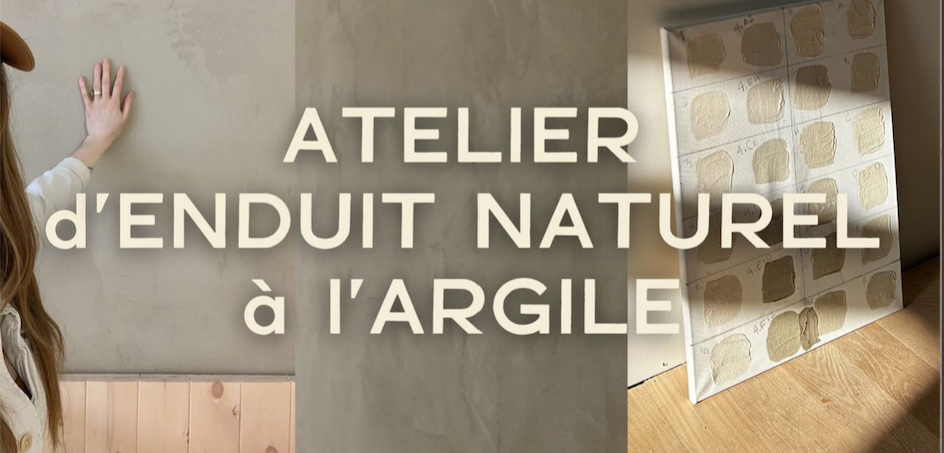 ATELIER D’ENDUIT NATUREL À L’ARGILE