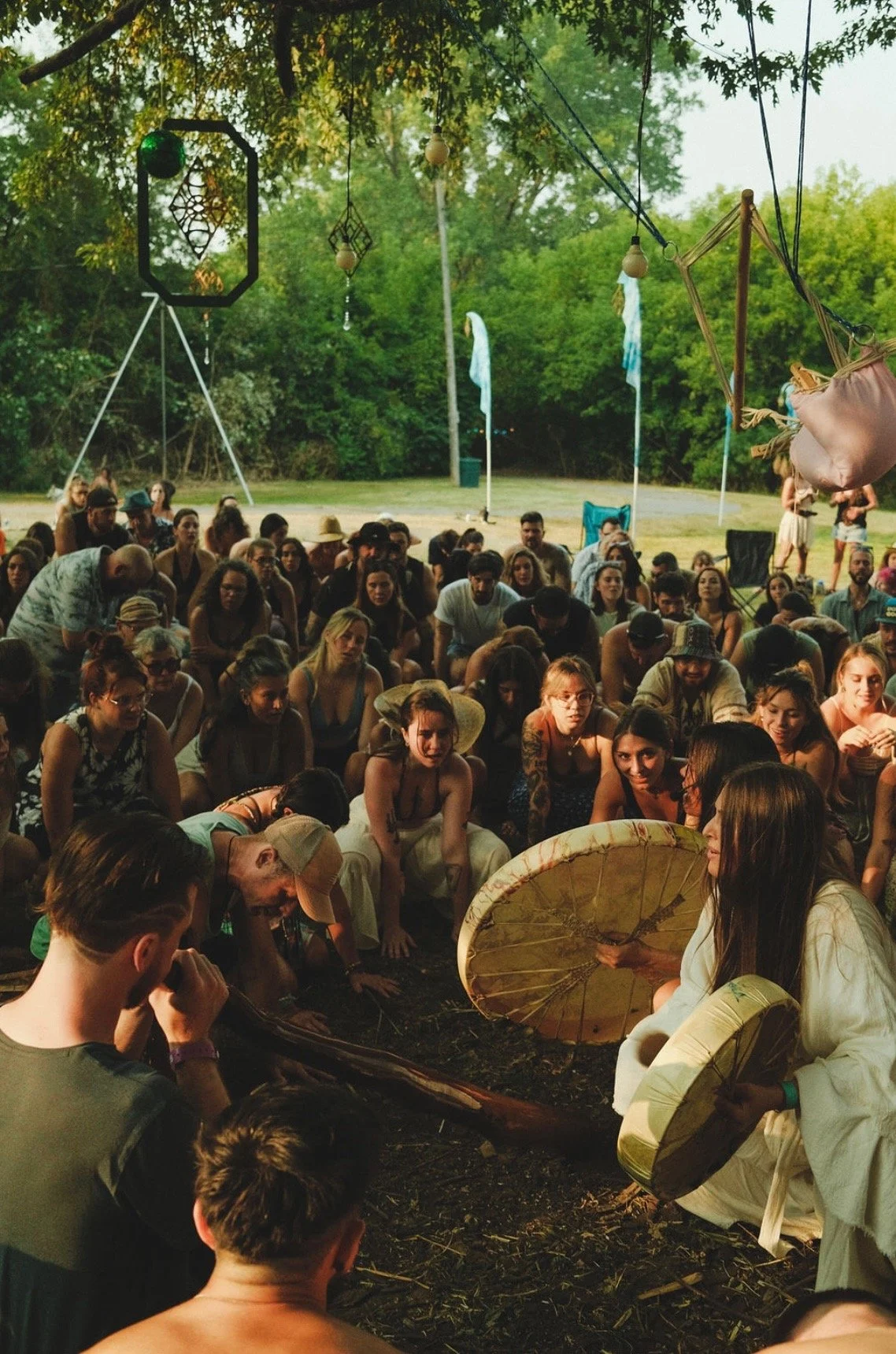 Cercle d'ouverture (avec Eve-Marie Roy), Anatha 2025