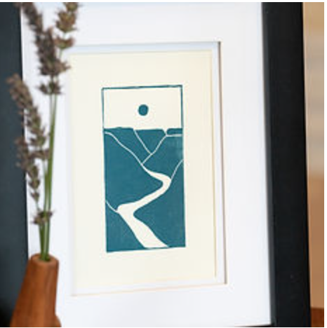 Nature’s Imprint: intro to Linocut at DUndarave