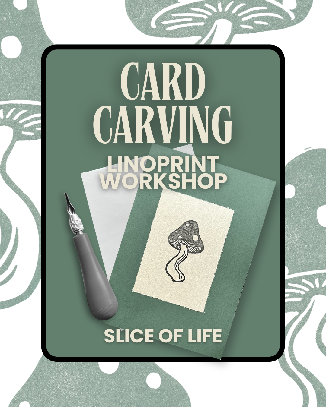 Holiday Card Carving Workshop 
