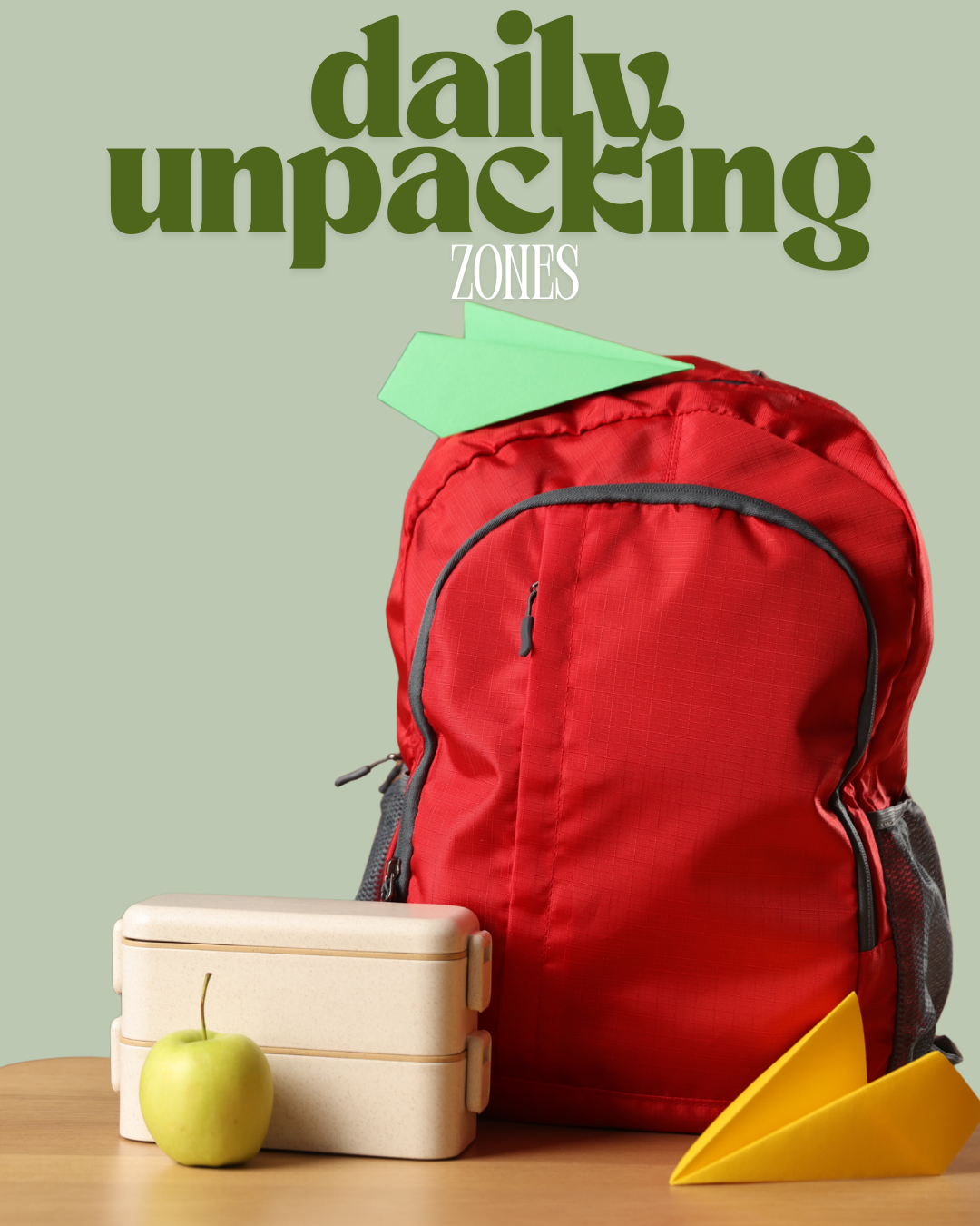Avoid bag + backpack overload!