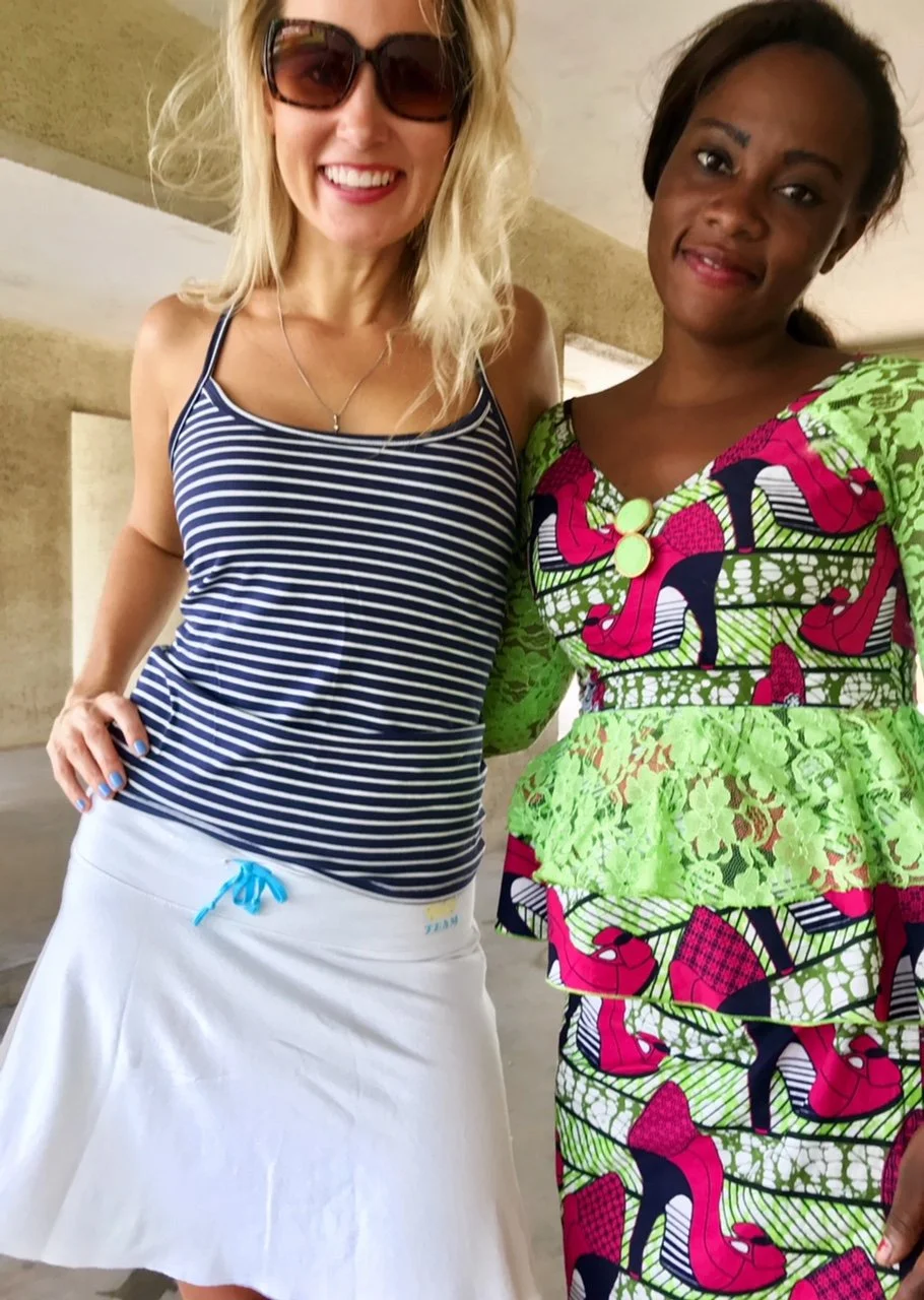 Lisa Webb Compound in Congo, expat life