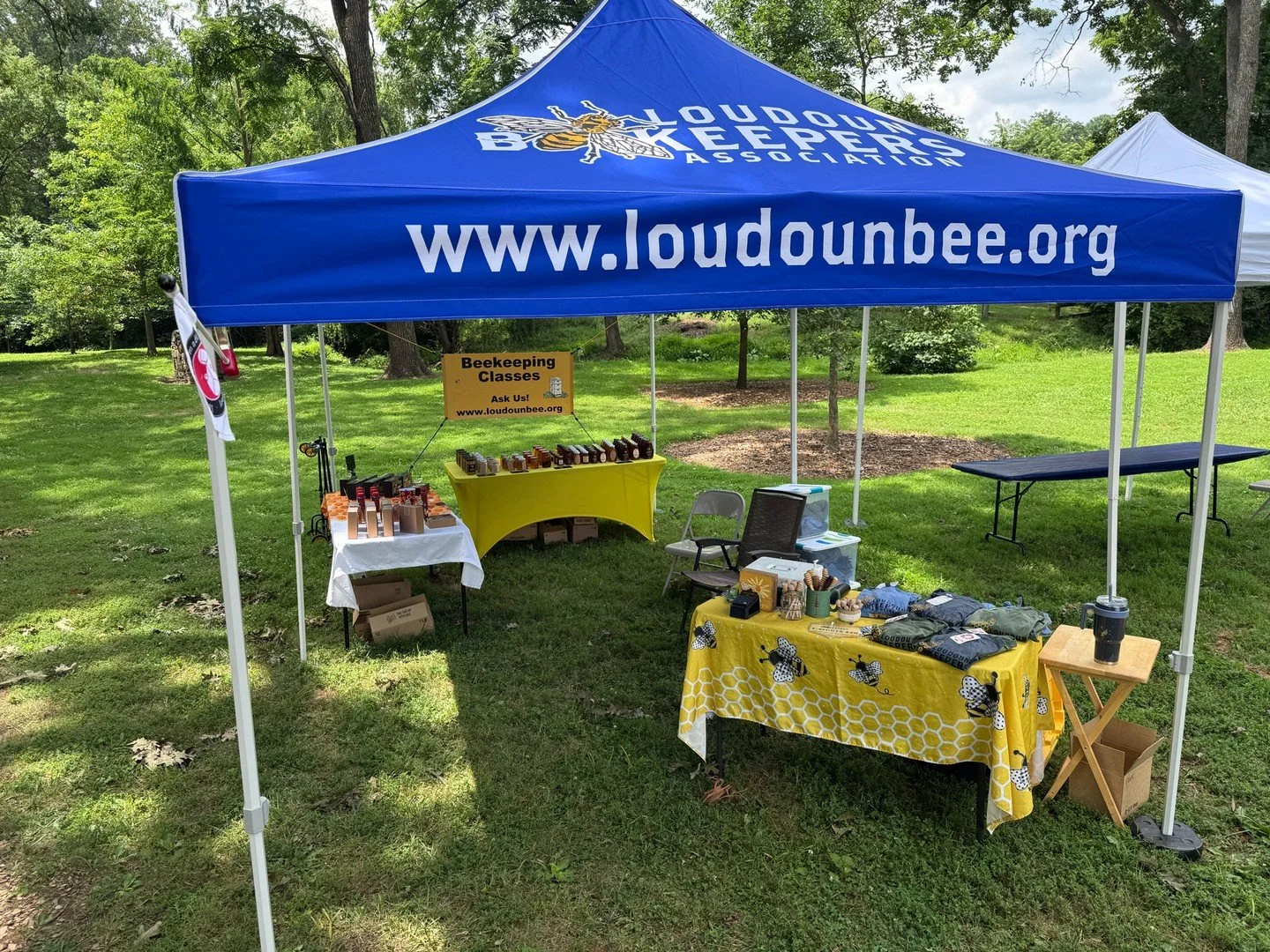 Join us and the Loudoun Beekeepers Association at the Purcellville Wine and Food Festival today until 8pm. https://www.purcellvillewineandfood.com