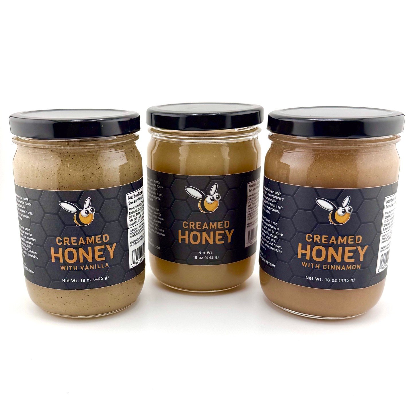 Exciting news! This week we started rolling out our new flavored creamed honeys. Plain, vanilla and cinnamon are in stock now, and our special pumpkin spice is arriving tomorrow. Raspberry, cranberry and spicy jalape&ntilde;o aren&rsquo;t far behind.