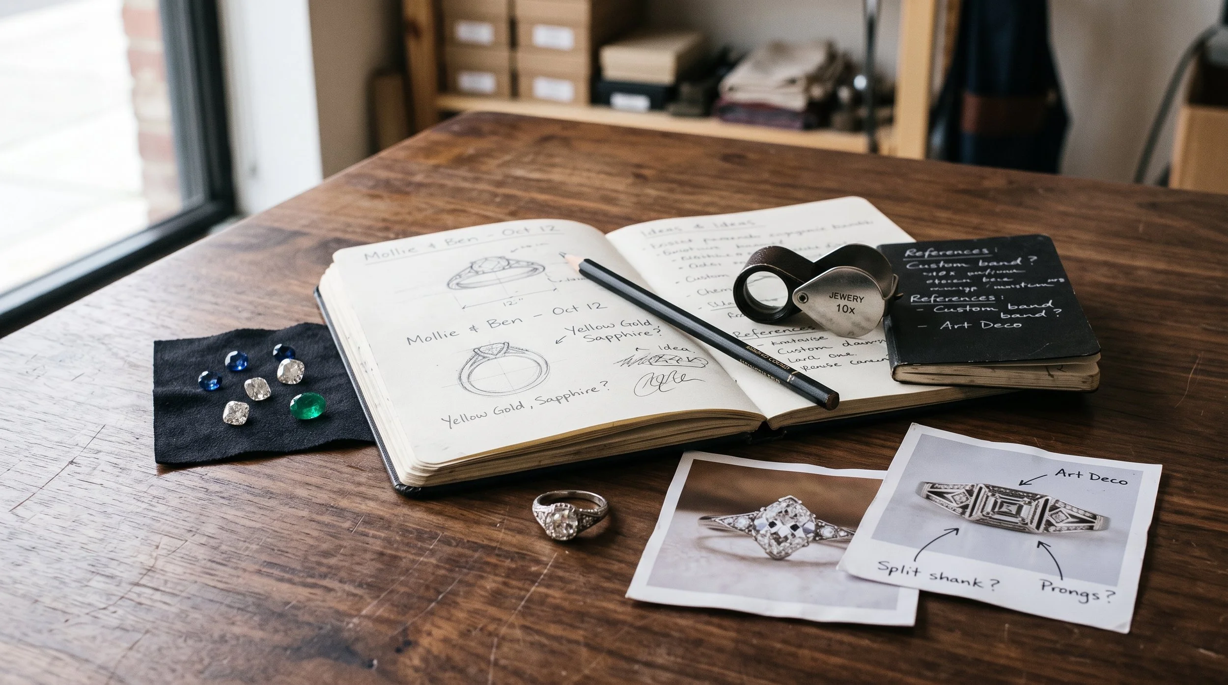 What to Bring to Your First Bespoke Jewelry Consultation