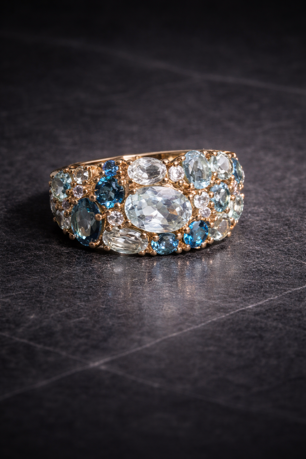 Gerard Rene Private Commissions: A curated gallery of one-of-one signatures, including a marquise-cut green tourmaline study and an architectural sunburst diamond ring. Sculpted narratives brought to life through private dialogue.