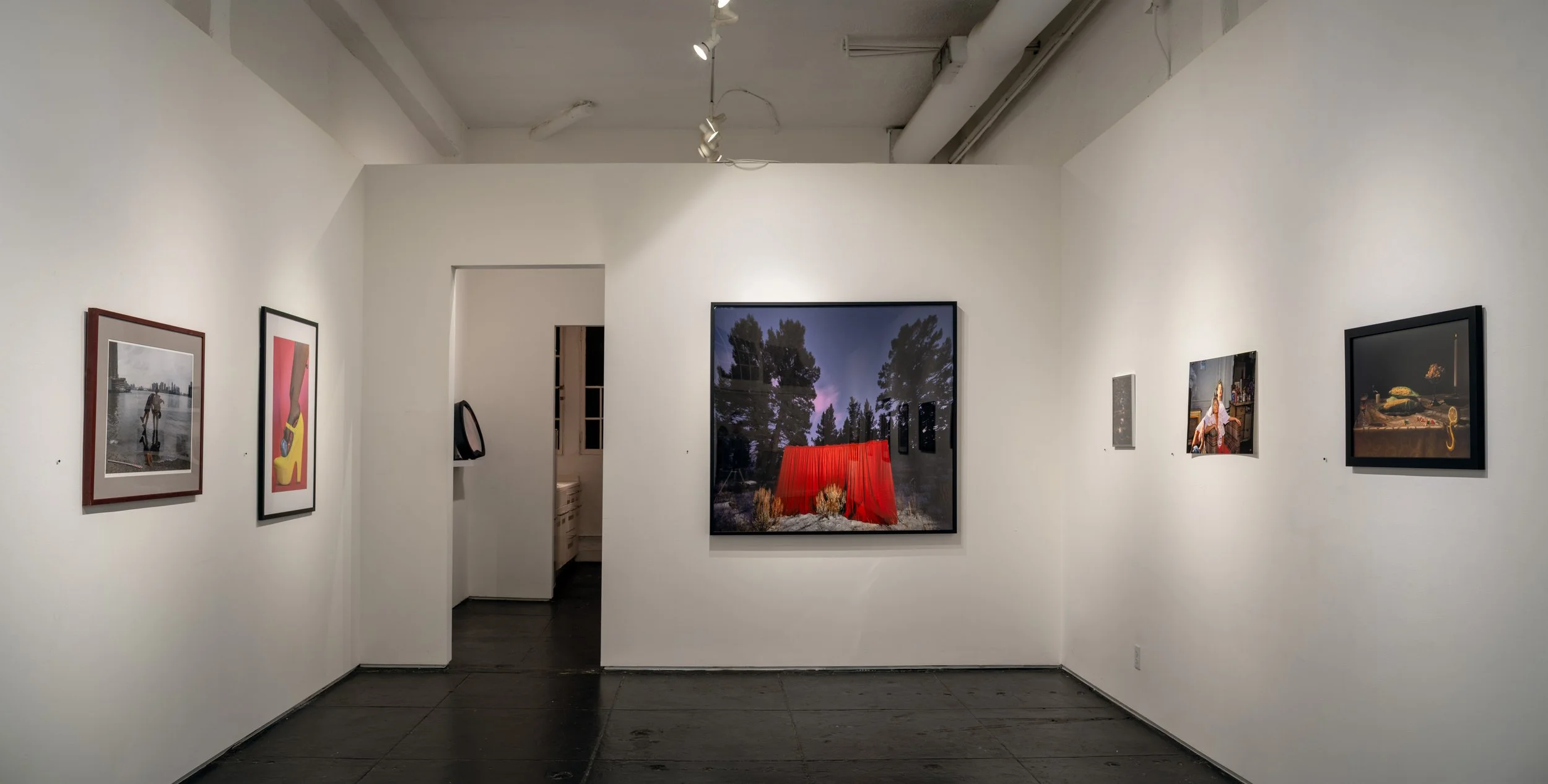 curtains, installed @ throughline, houston, tx