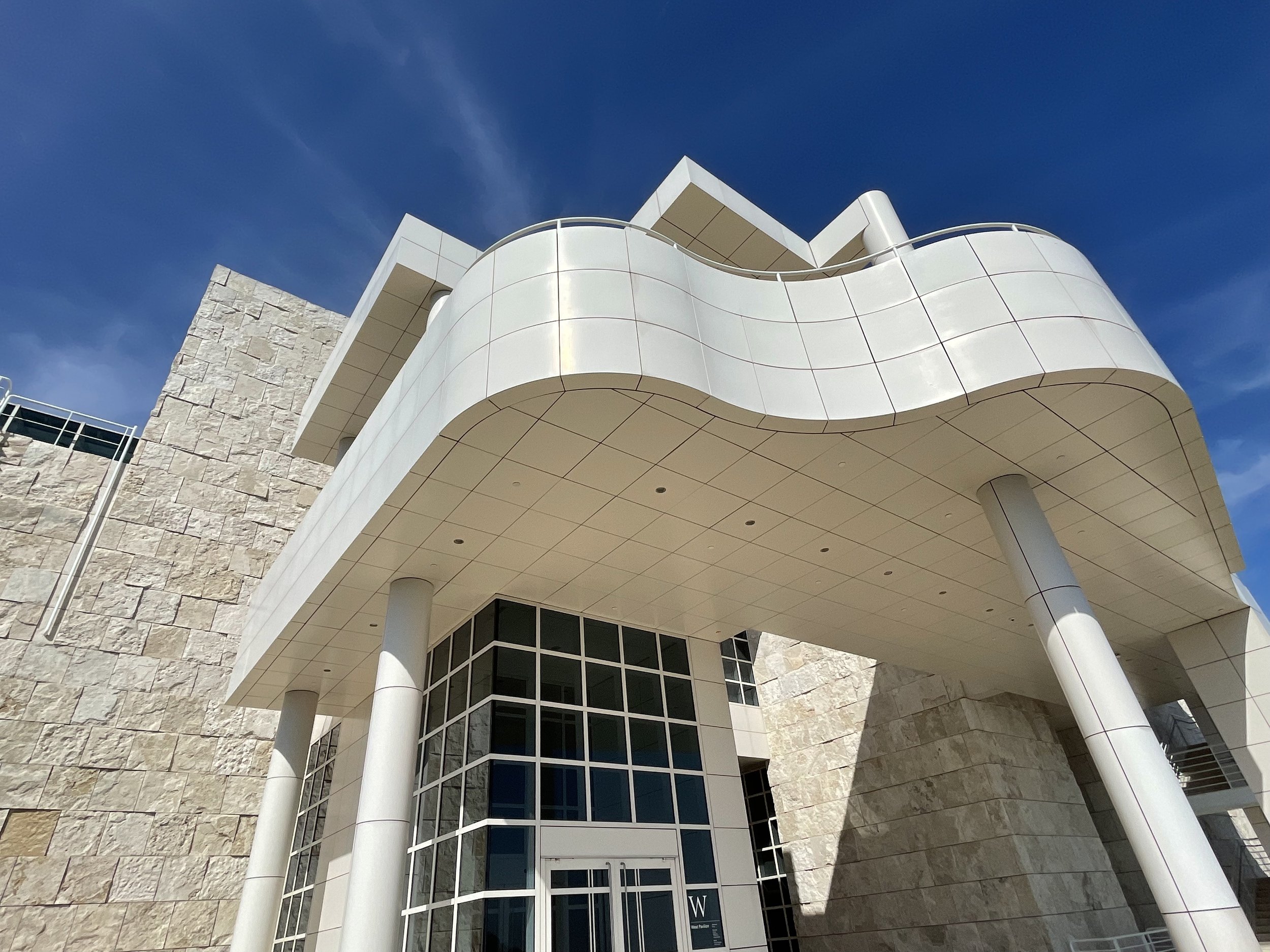 Meier architecture at The Getty: Los Angeles, CA