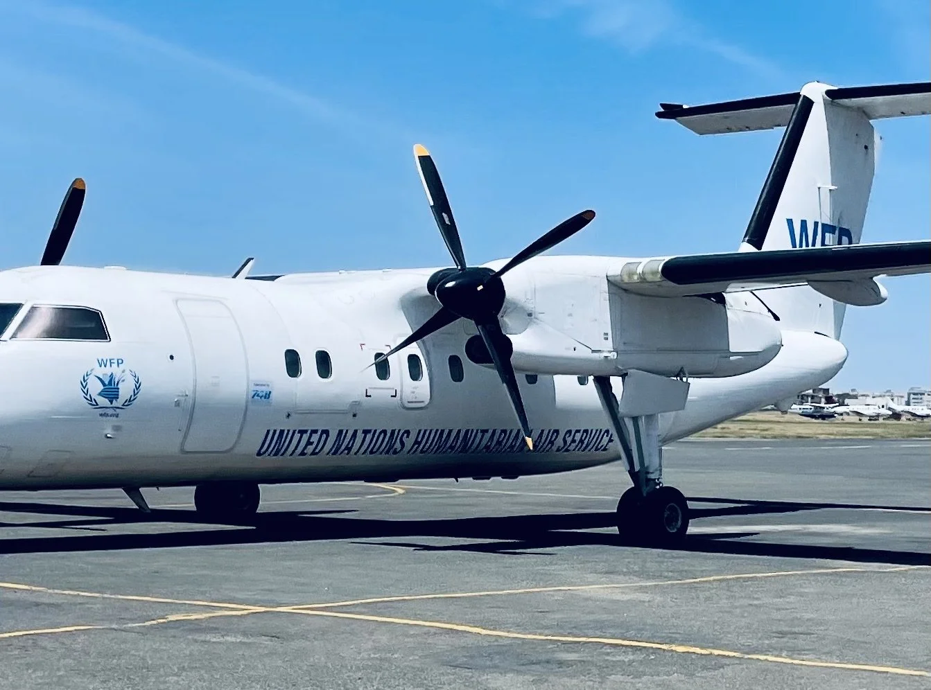 UN Humanitarian Flight: Kilimanjaro Airport, Tanzania
