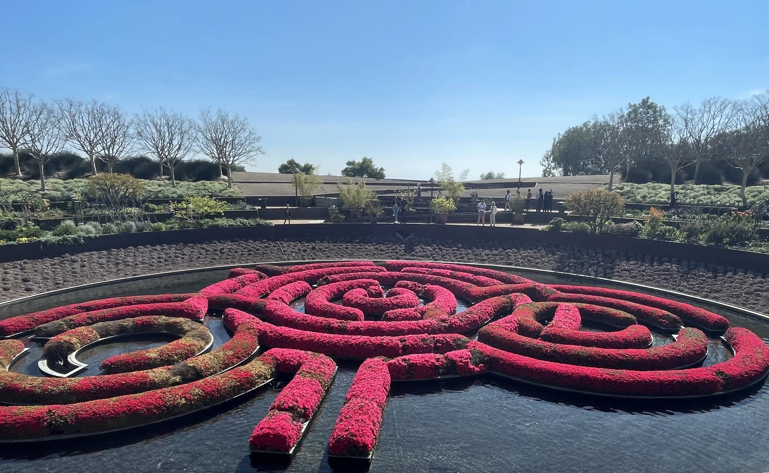 The Getty Central Garden: Los Angeles, CA