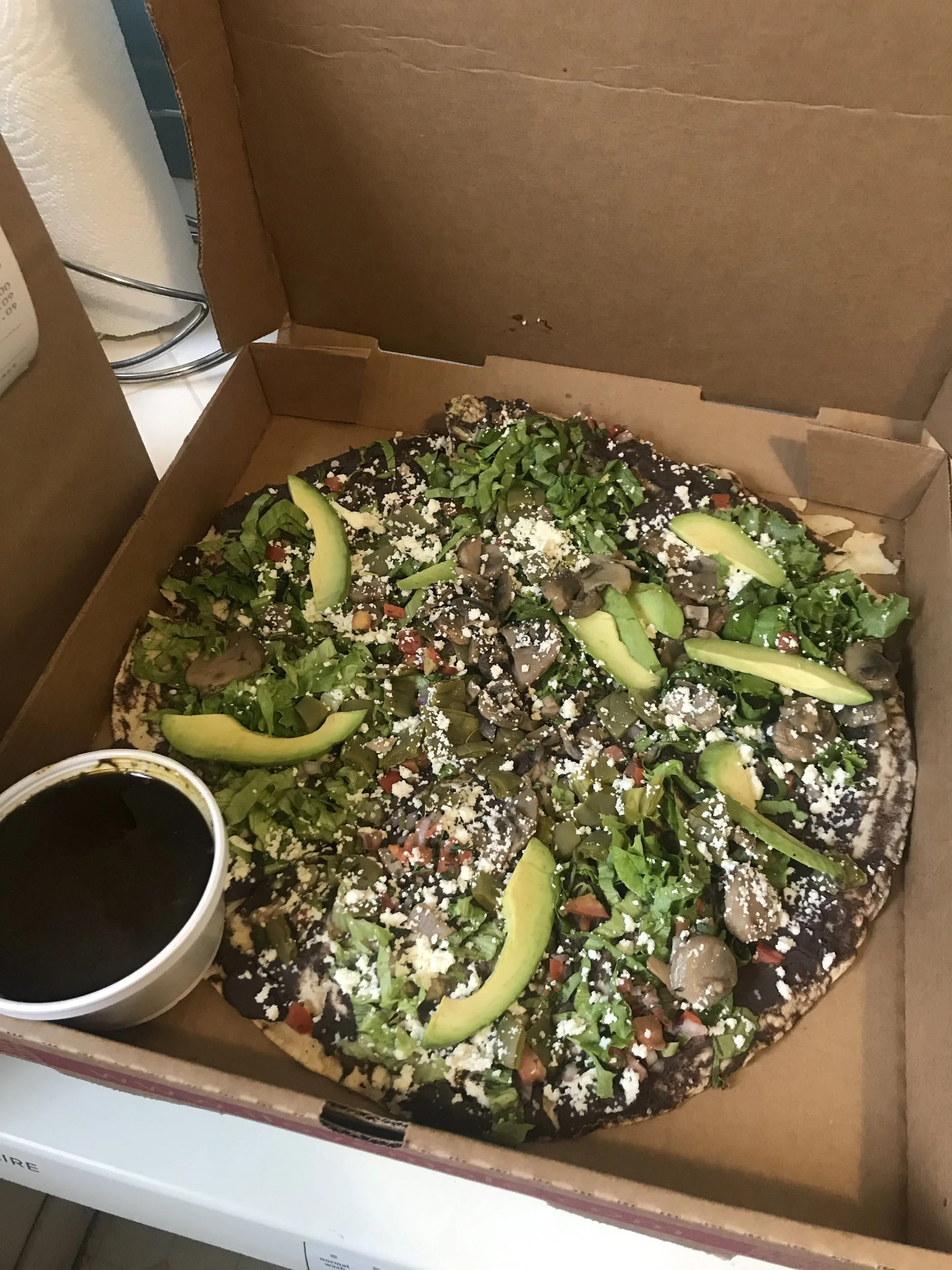 Oaxacan tlayuda: Santa Monica, CA