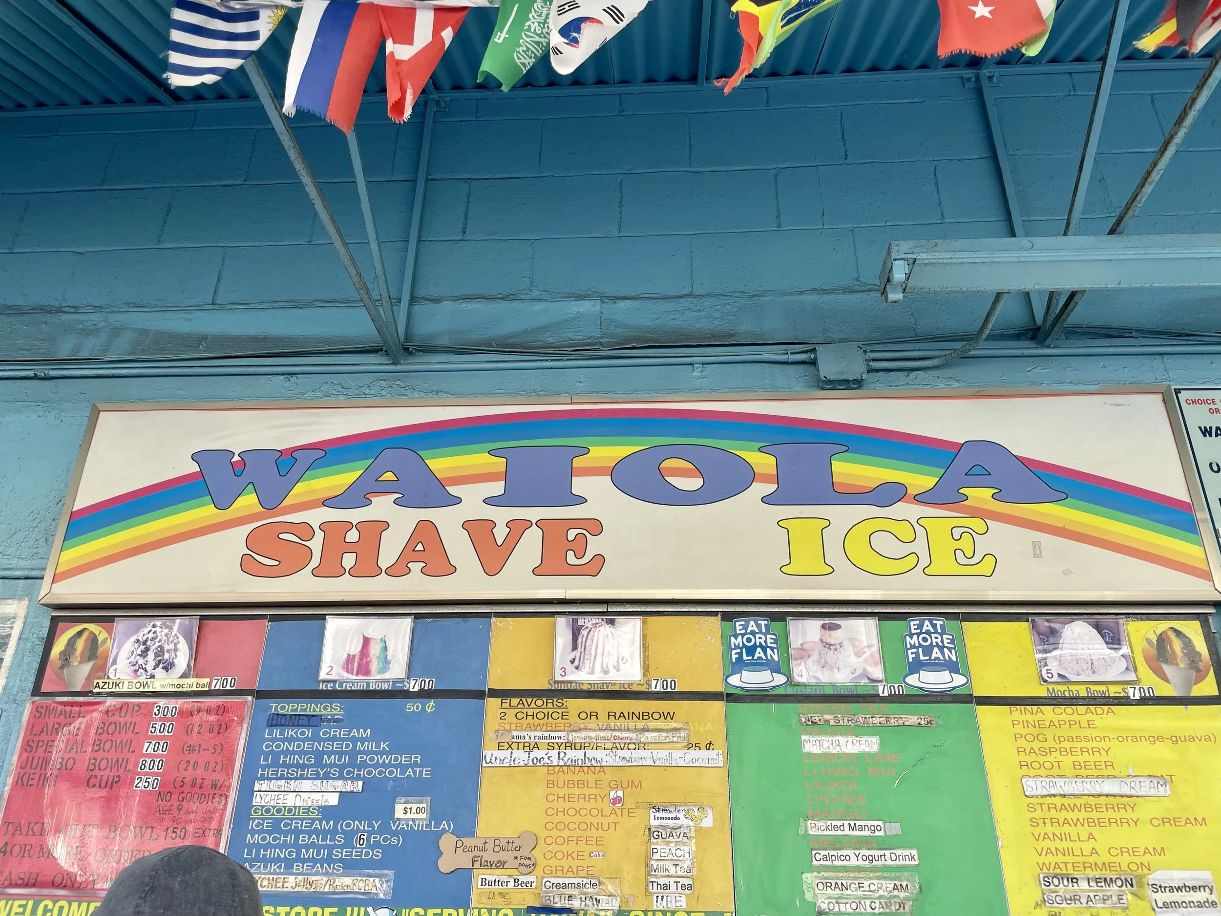 Waiola Shave Ice: Honolulu, HI