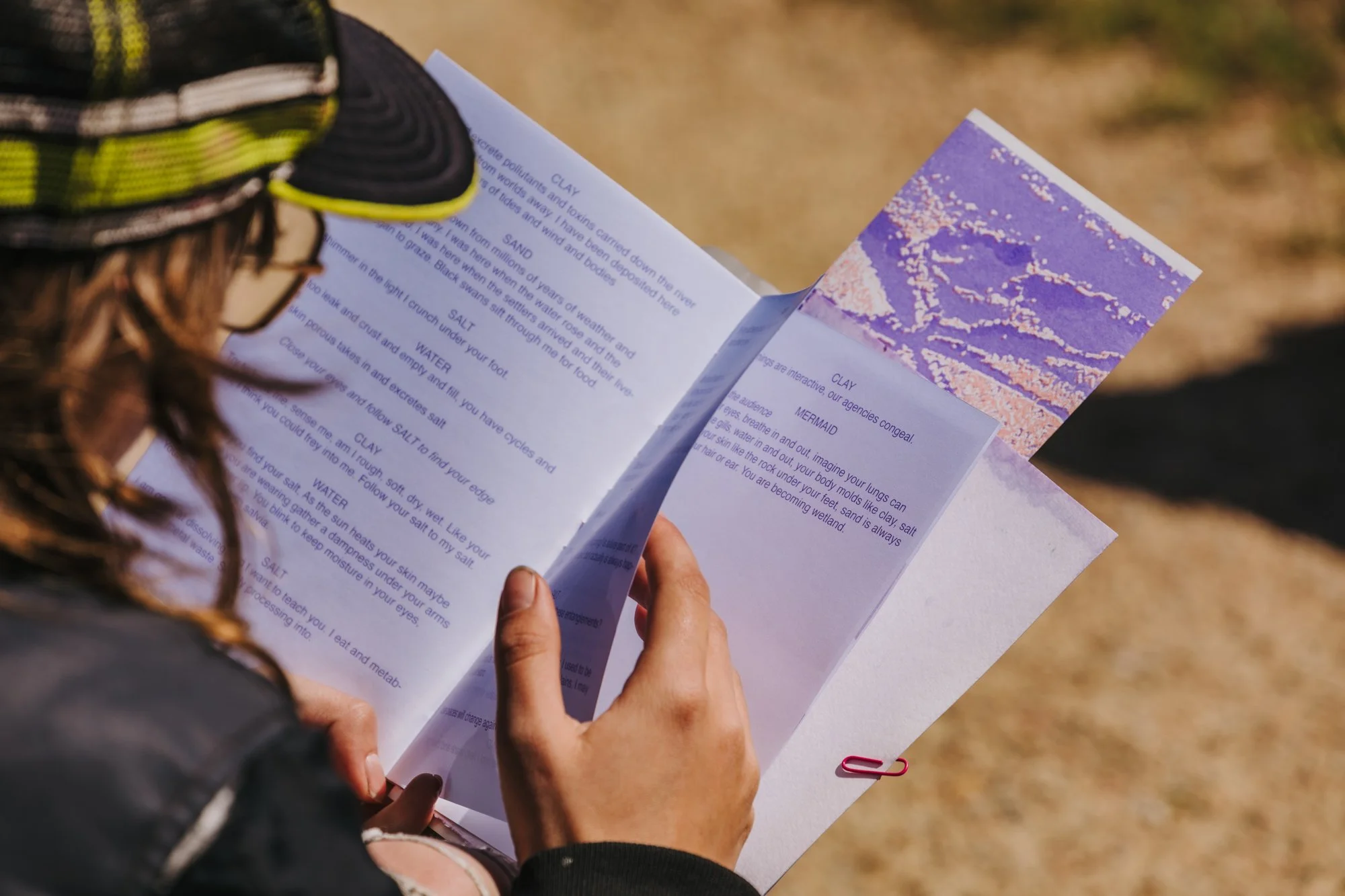 'Becoming Wetland' a collaboration with Lhotse Colins, a field trip to the Cheetham Wetlands supported by Wyndham City Coucil. Photo by Matto Lucas curtesy of Wyndham City Council. 